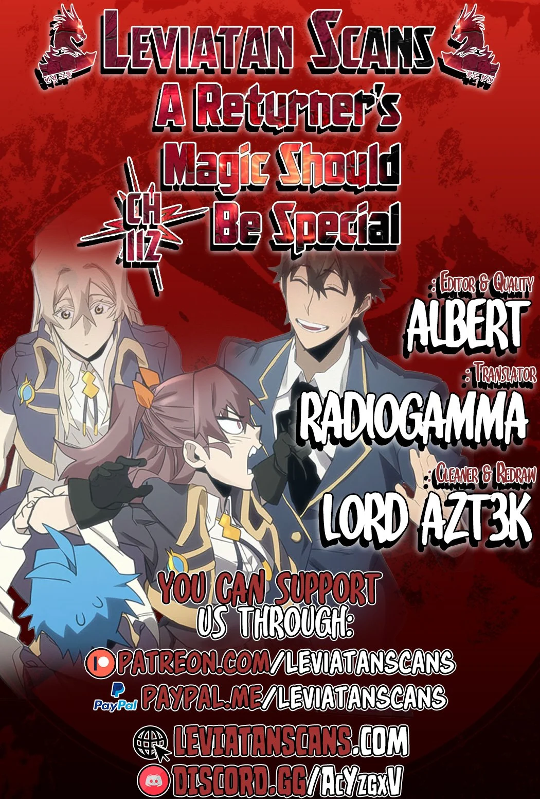 Read A Returner’s Magic Should be Special Manga Online