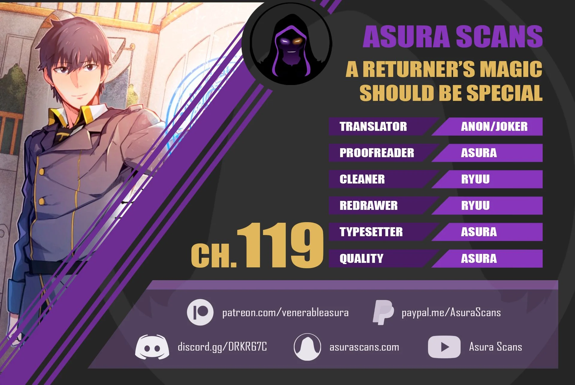 Read A Returner’s Magic Should be Special Manga Online