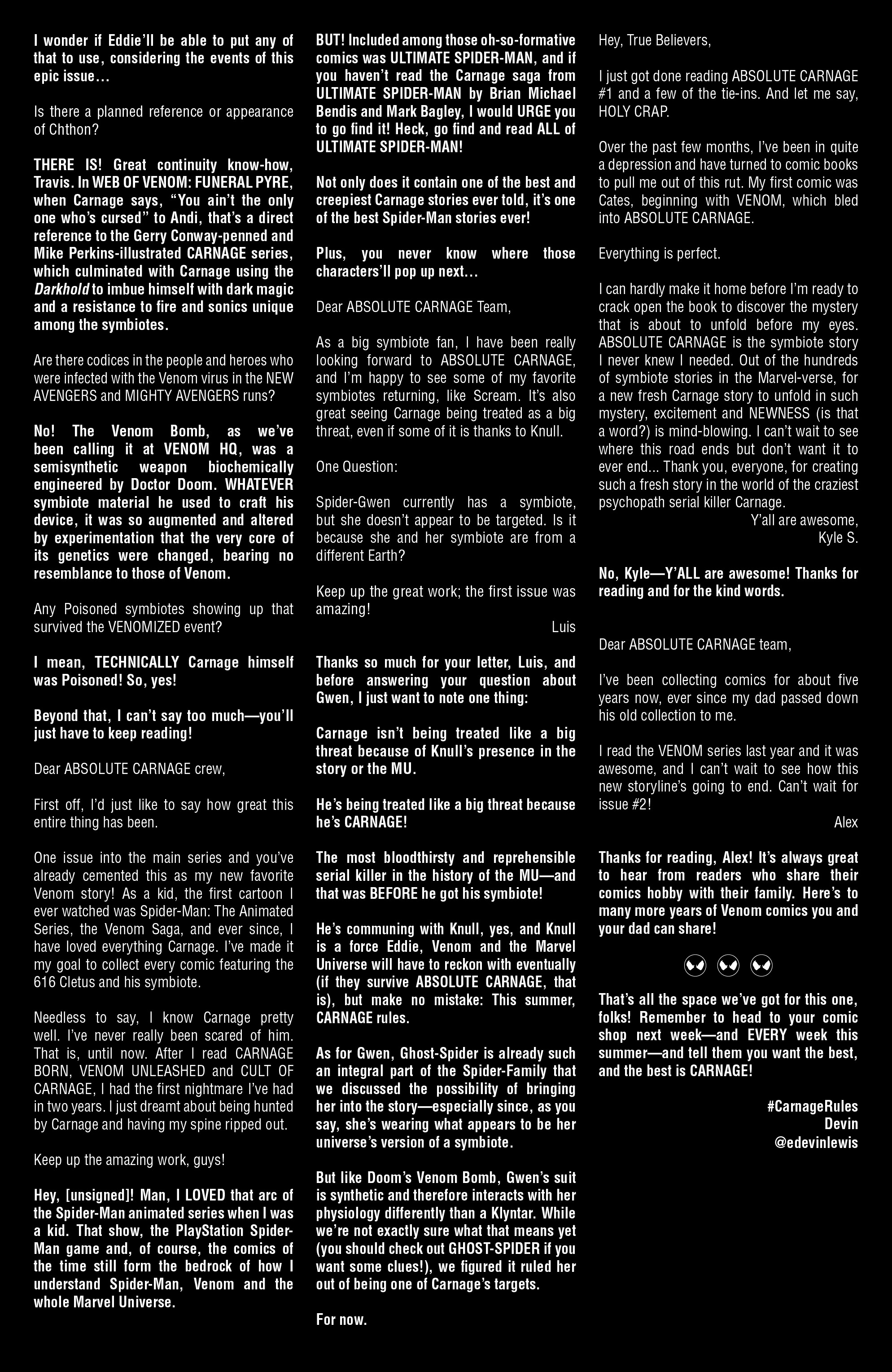 Read Absolute Carnage (2019) Manga Online