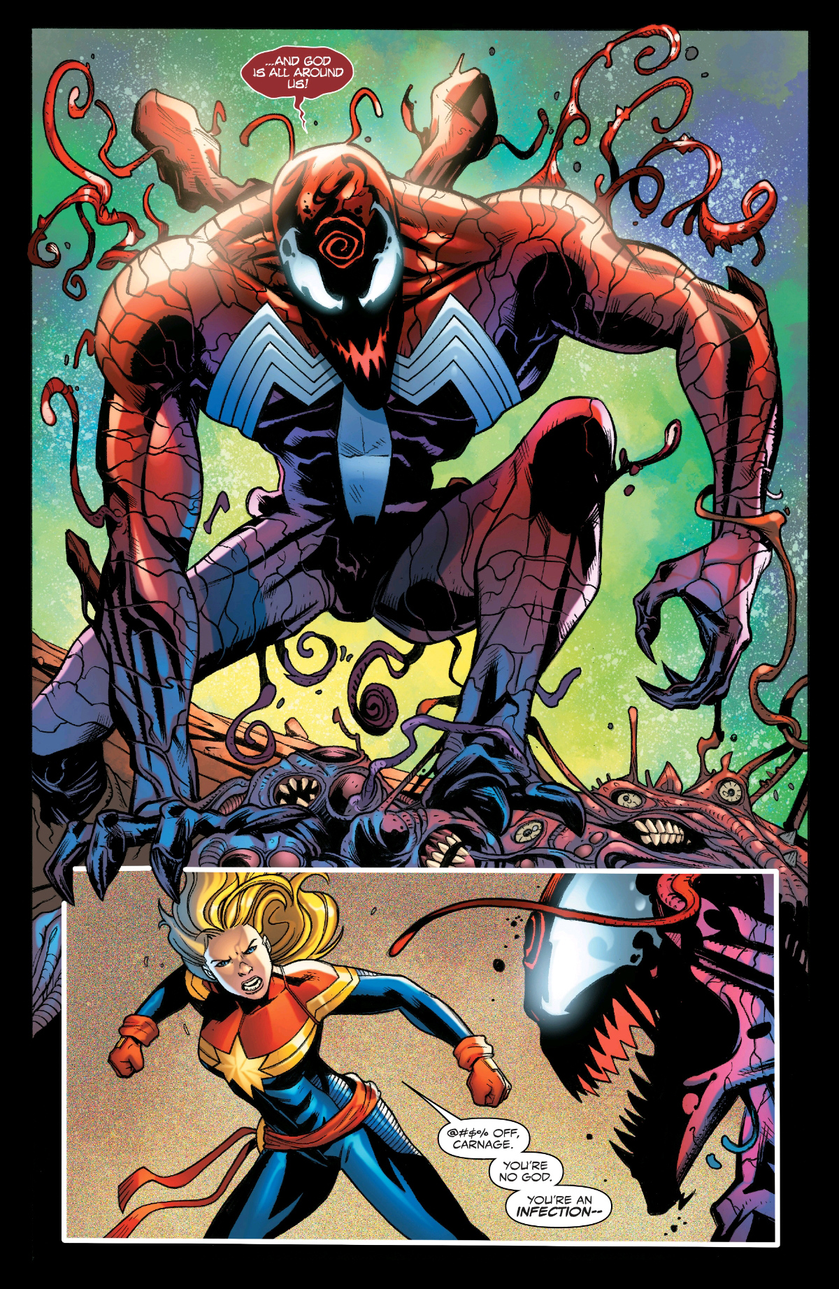 Read Absolute Carnage Captain Marvel (2019) Manga Online