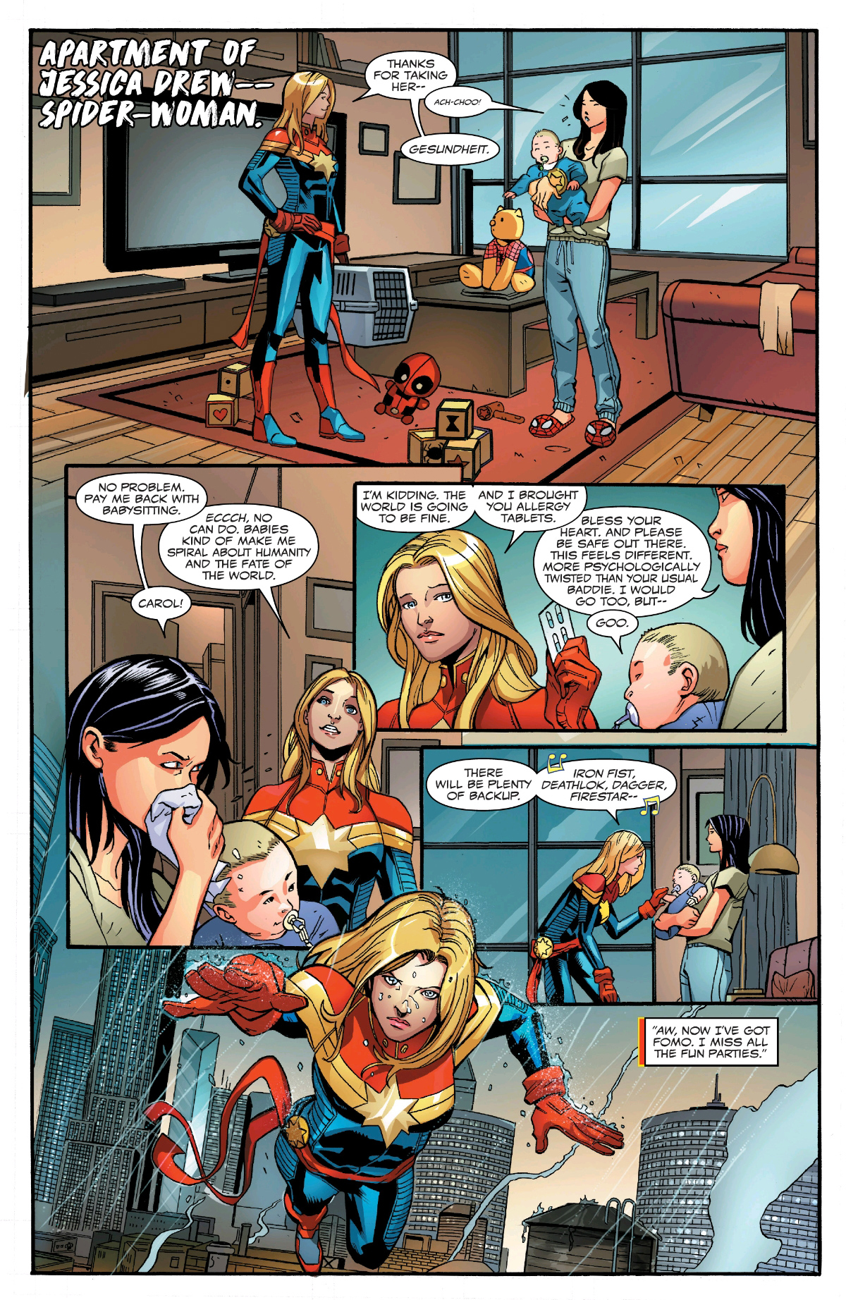 Read Absolute Carnage Captain Marvel (2019) Manga Online