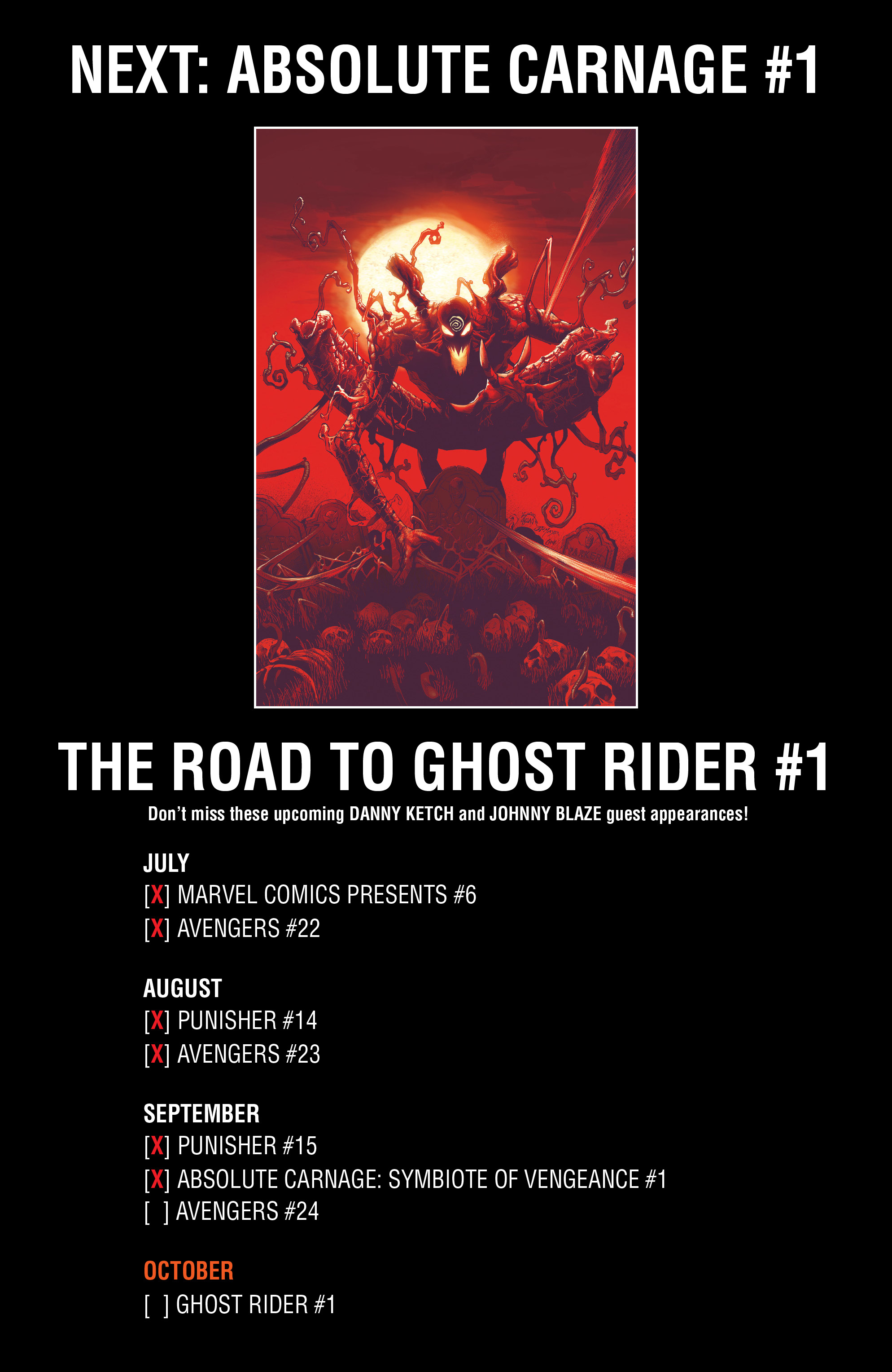 Read Absolute Carnage Symbiote Of Vengeance (2019) Manga Online