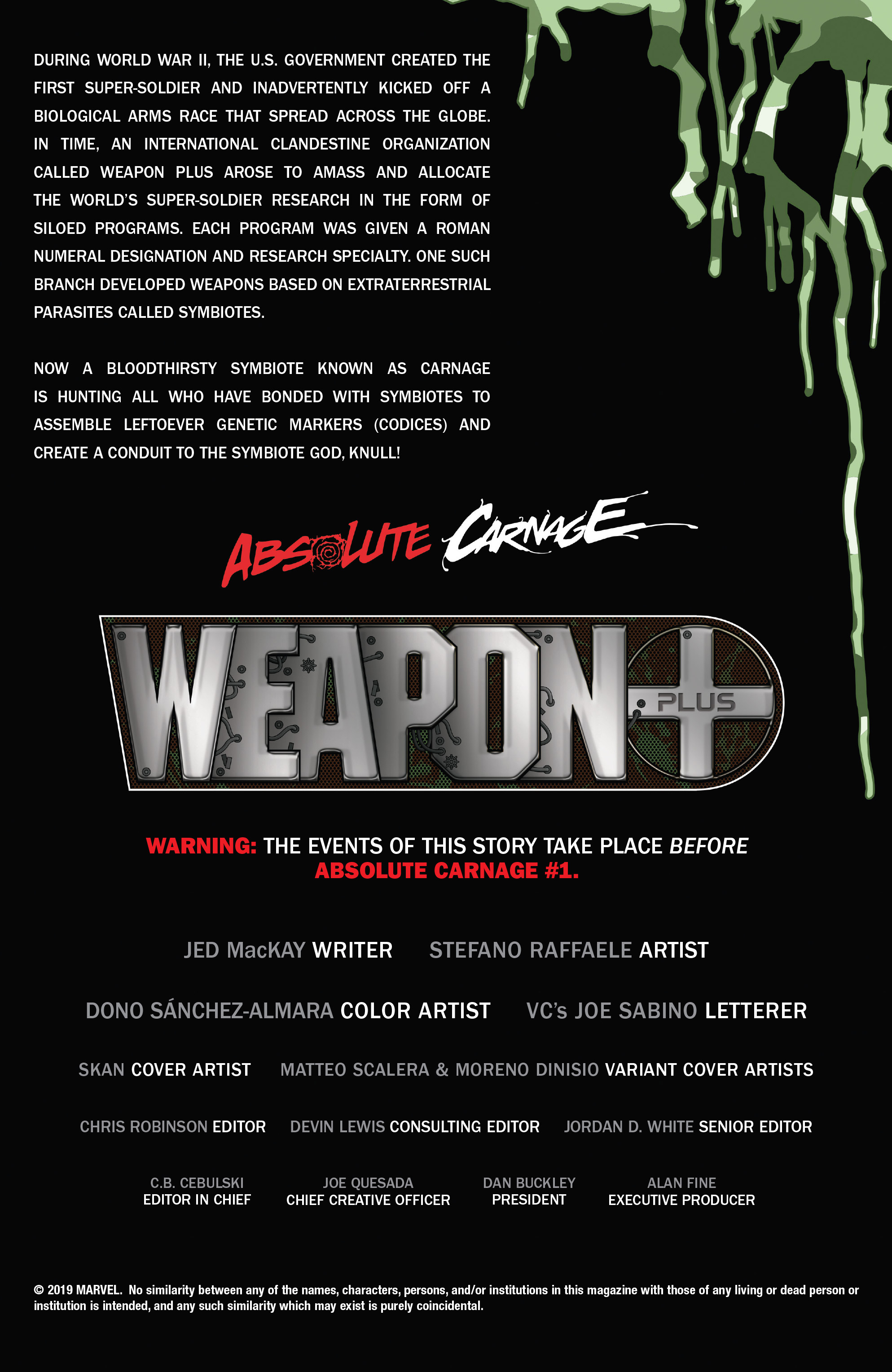 Read Absolute Carnage Weapon Plus (2019) Manga Online