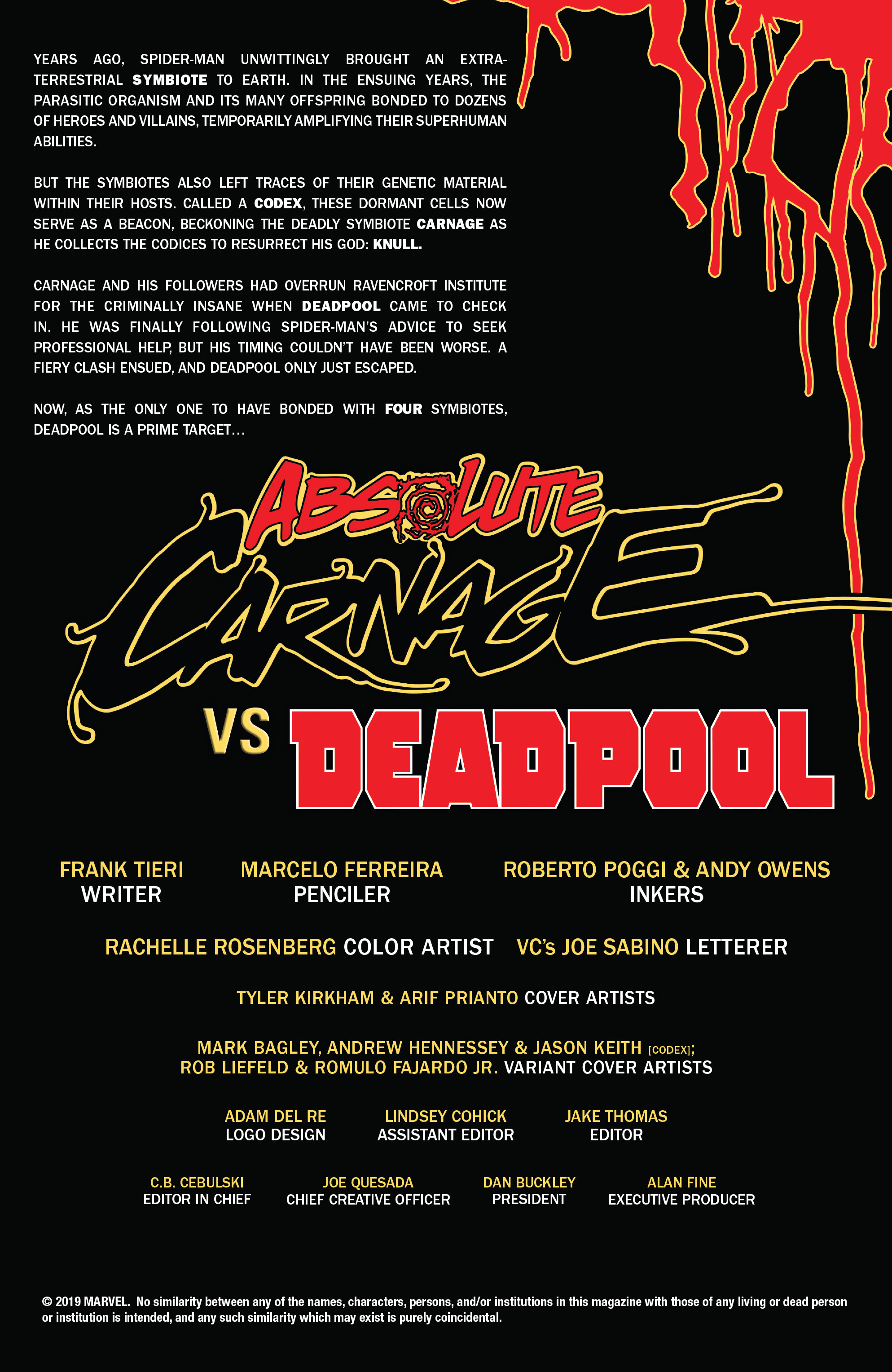 Read Absolute Carnage vs. Deadpool (2019) Manga Online