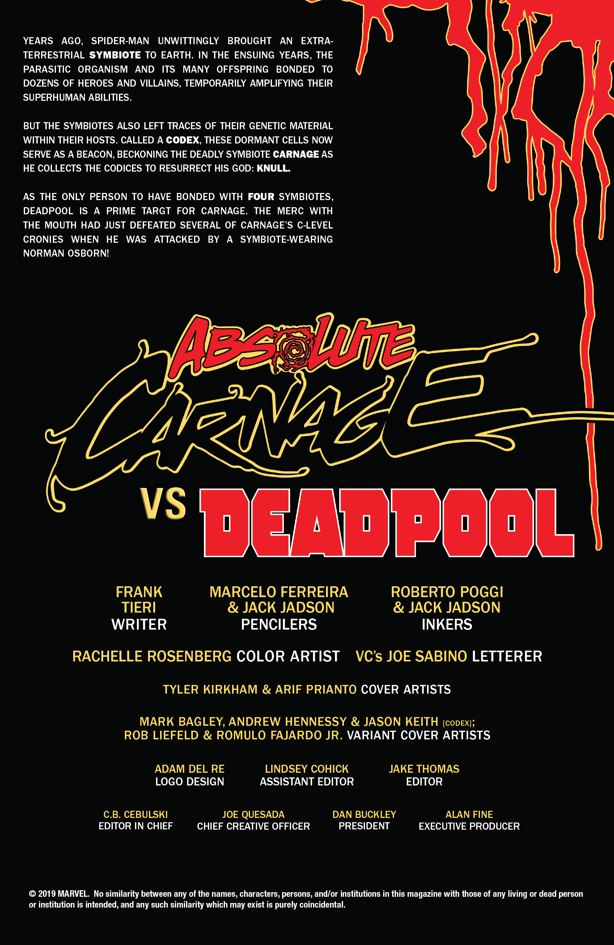 Read Absolute Carnage vs. Deadpool (2019) Manga Online