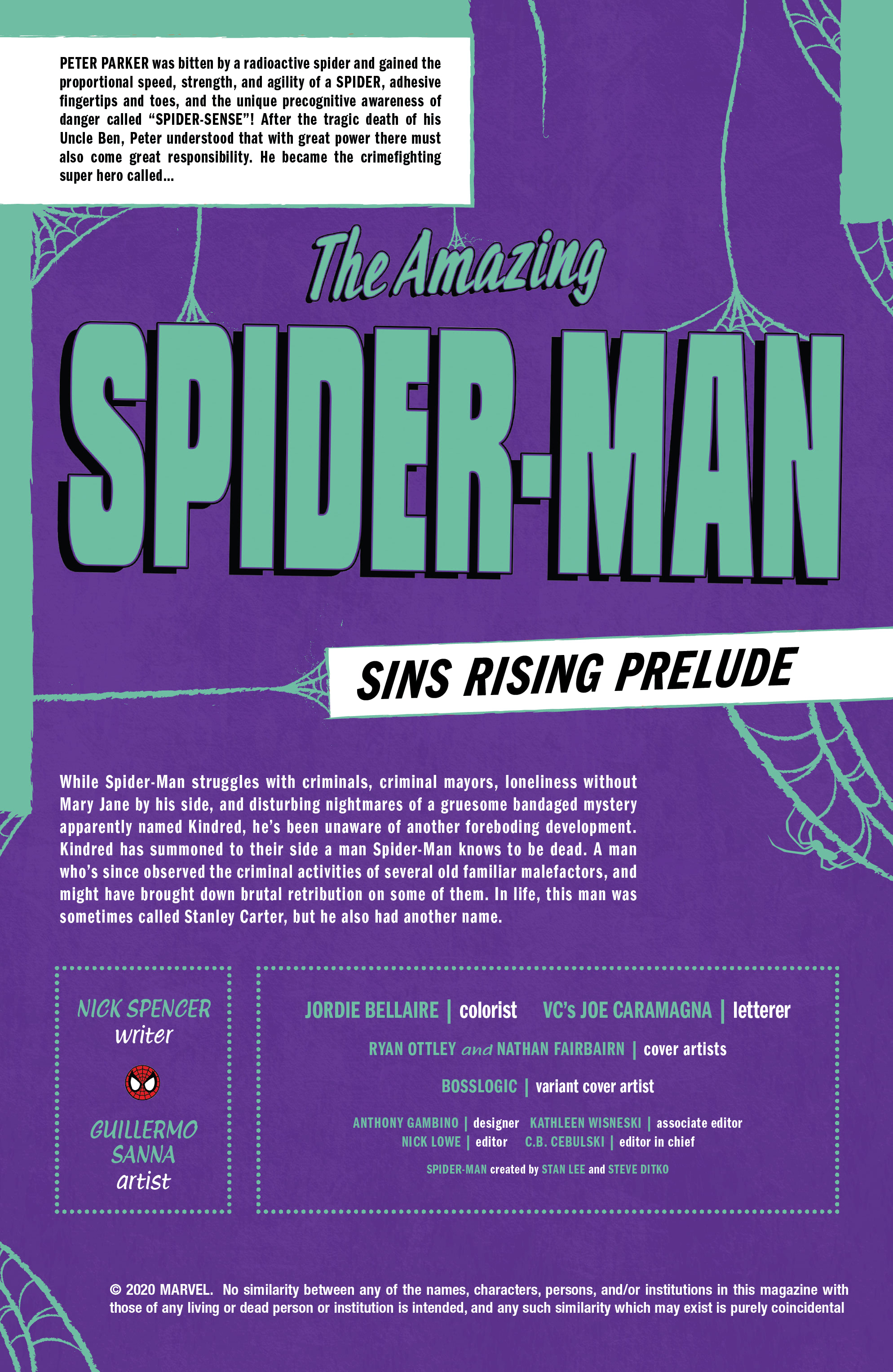 Read Amazing SpiderMan Sins Rising Prelude (2020) Manga Online