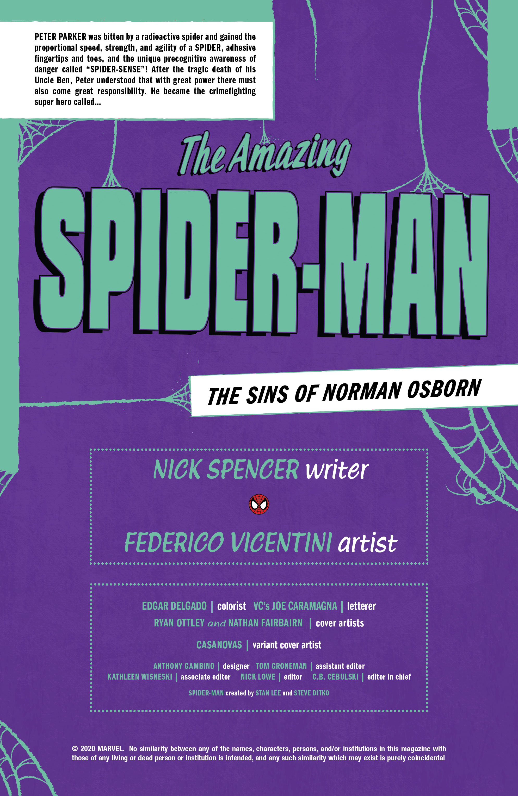 Read Amazing SpiderMan The Sins Of Norman Osborn (2020) Manga Online