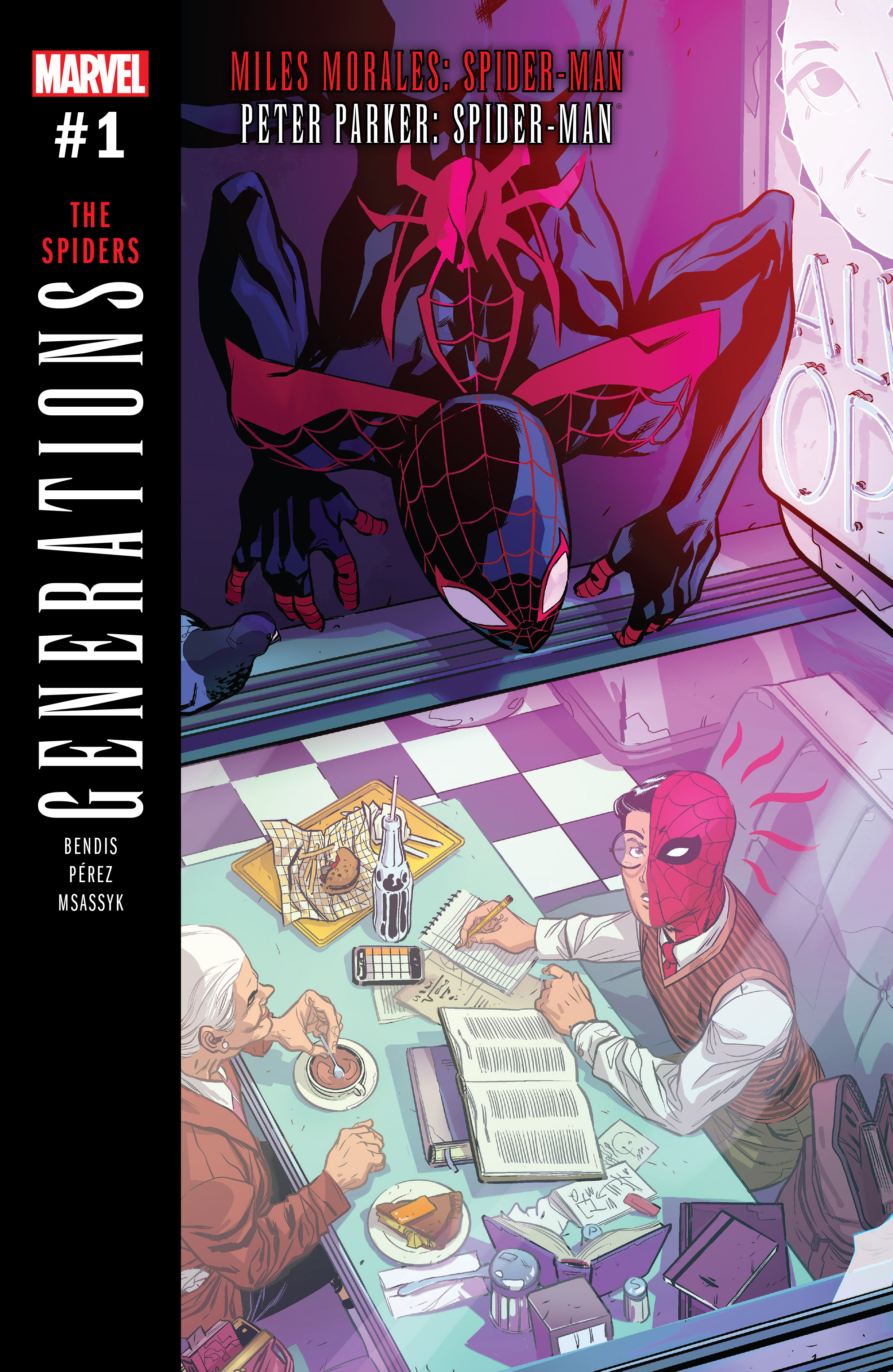 Read Generations Miles Morales SpiderMan & Peter Parker SpiderMan (2017) Manga Online