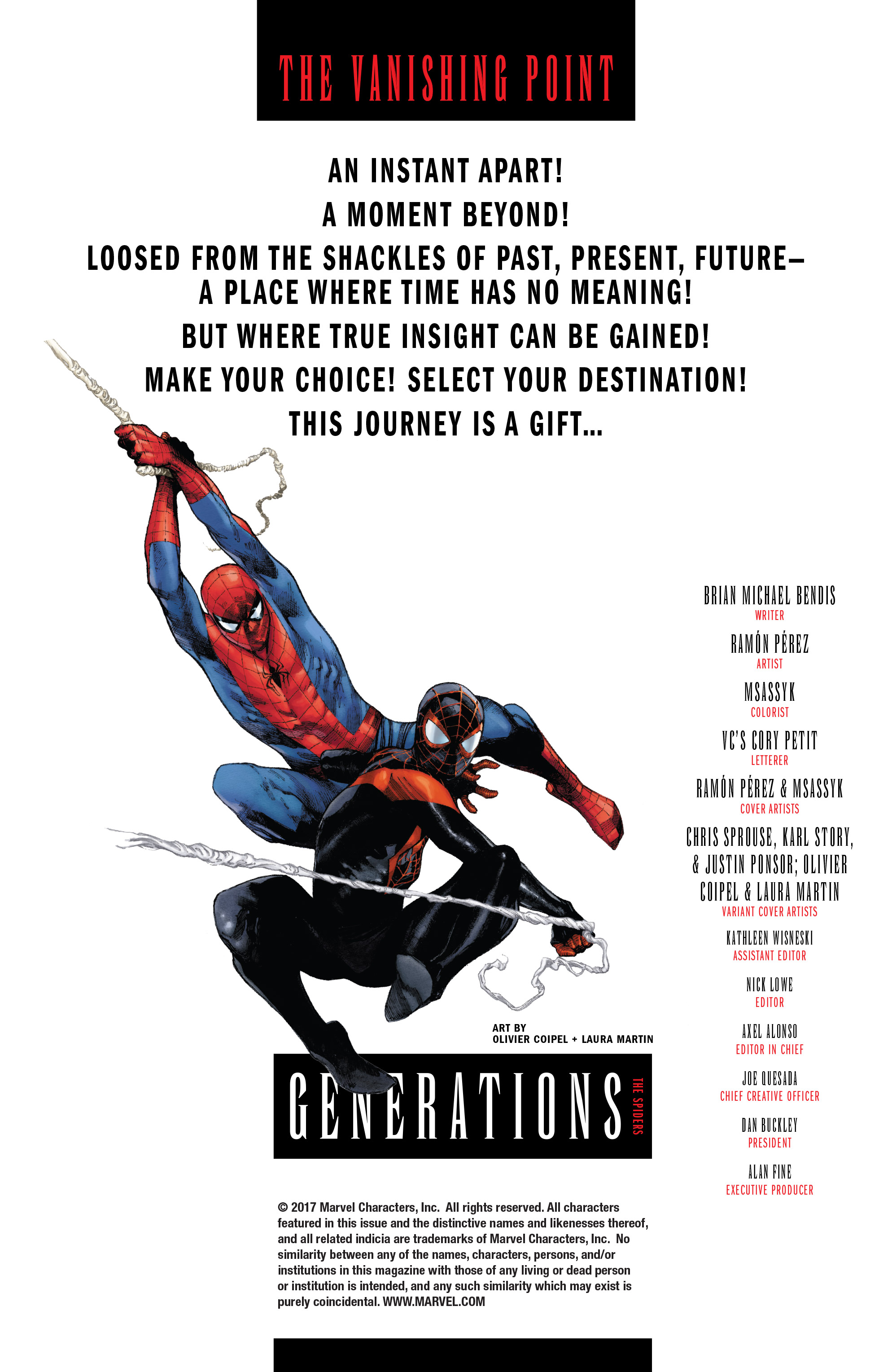 Read Generations Miles Morales SpiderMan & Peter Parker SpiderMan (2017) Manga Online
