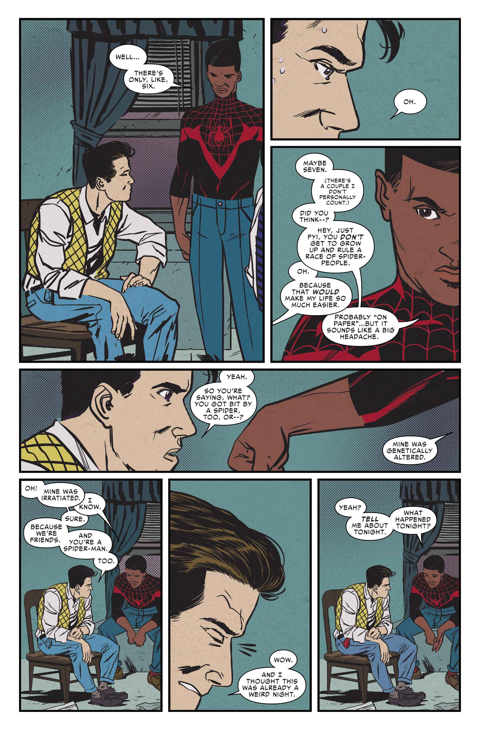 Read Generations Miles Morales SpiderMan & Peter Parker SpiderMan (2017) Manga Online