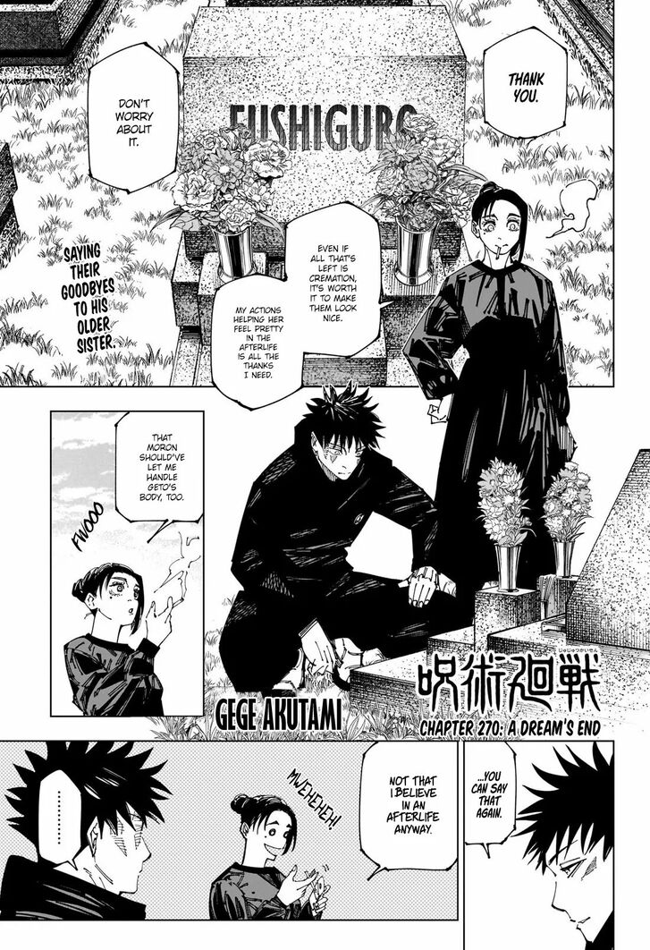 Read Jujutsu Kaisen Manga Online