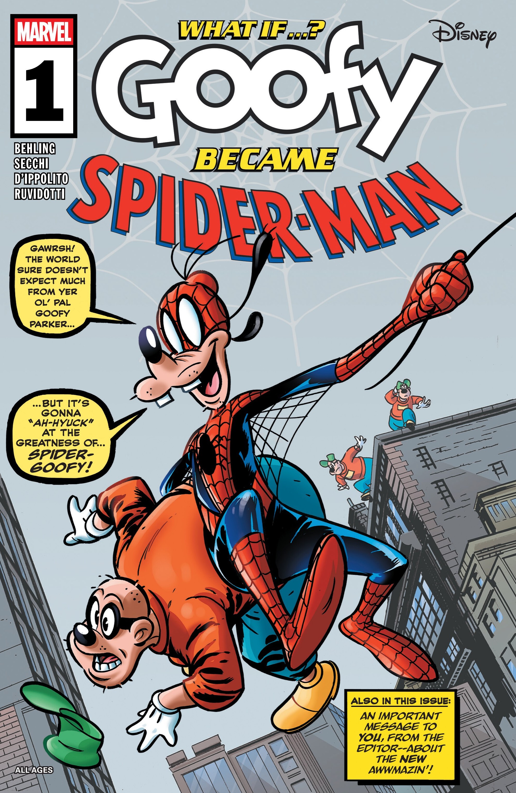 Read Marvel & Disney What If Goofy Became SpiderMan (2025) Manga Online