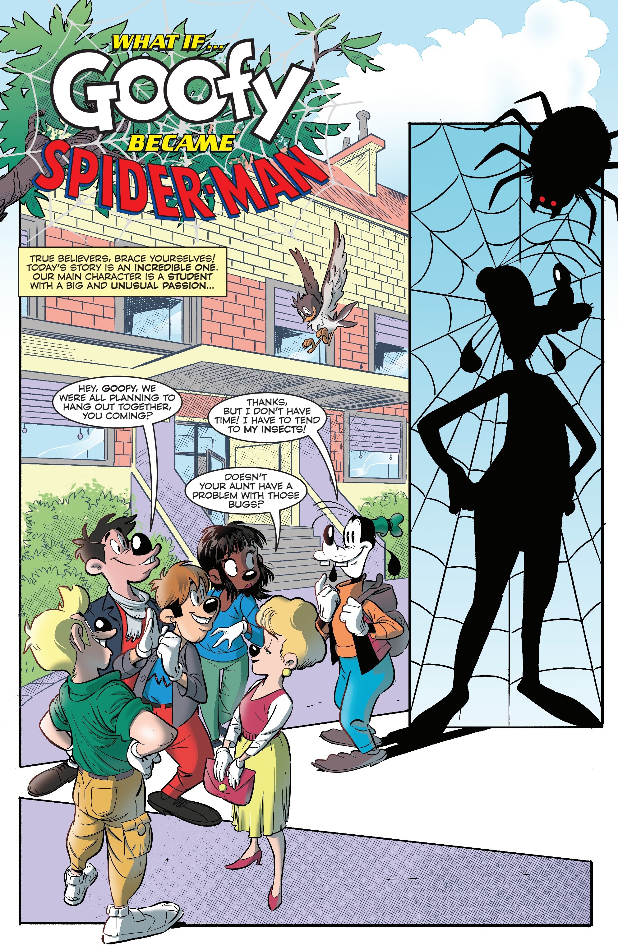 Read Marvel & Disney What If Goofy Became SpiderMan (2025) Manga Online
