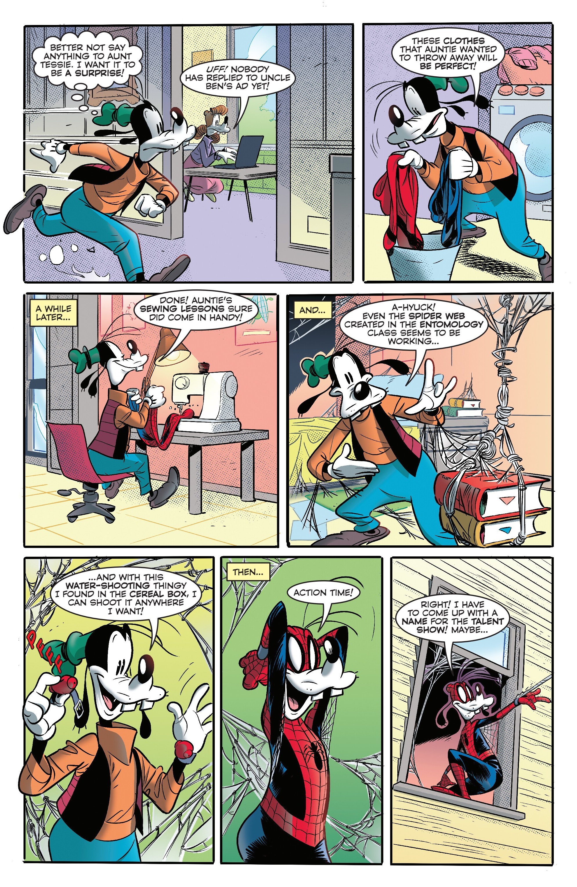 Read Marvel & Disney What If Goofy Became SpiderMan (2025) Manga Online