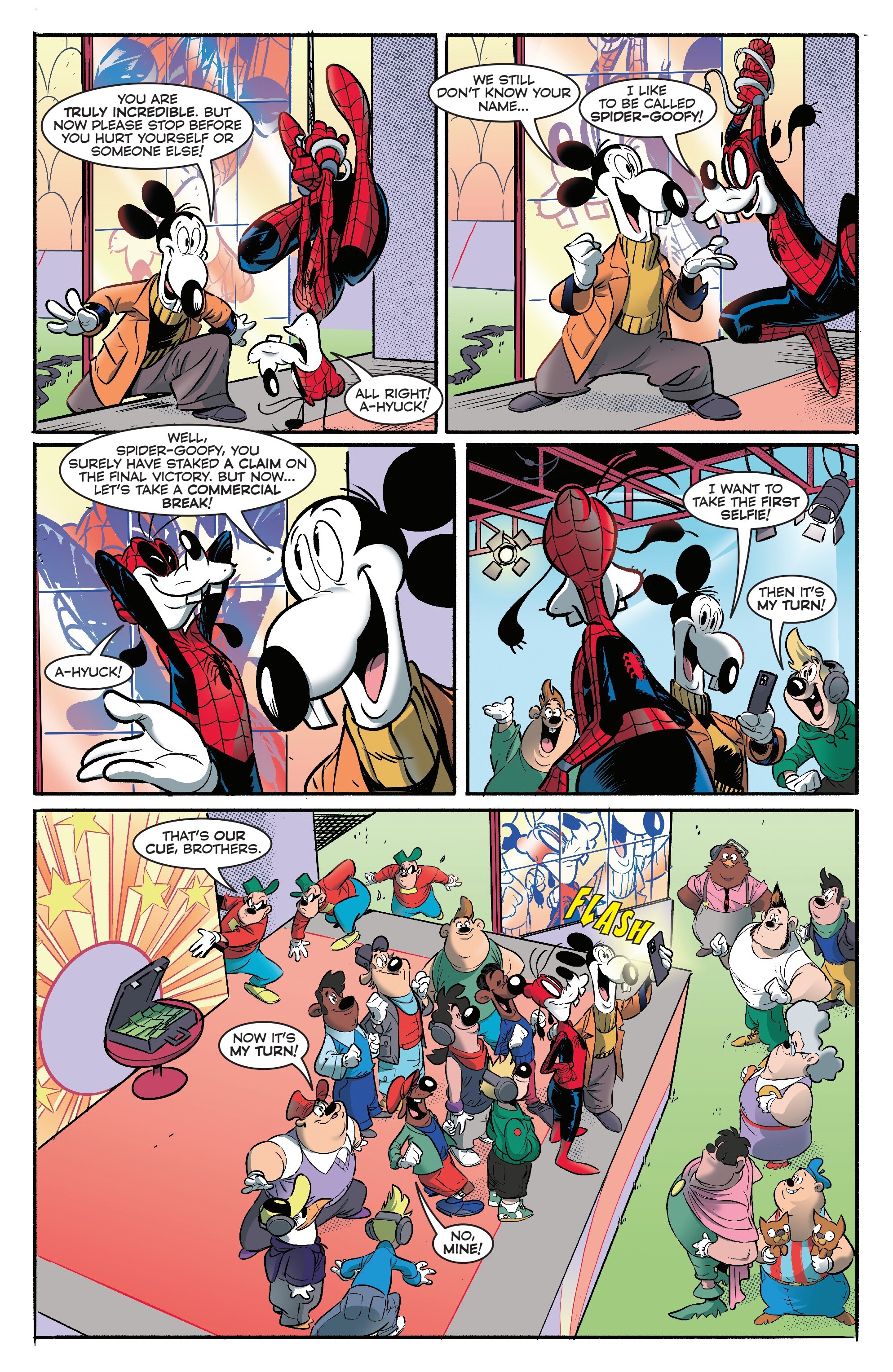 Read Marvel & Disney What If Goofy Became SpiderMan (2025) Manga Online