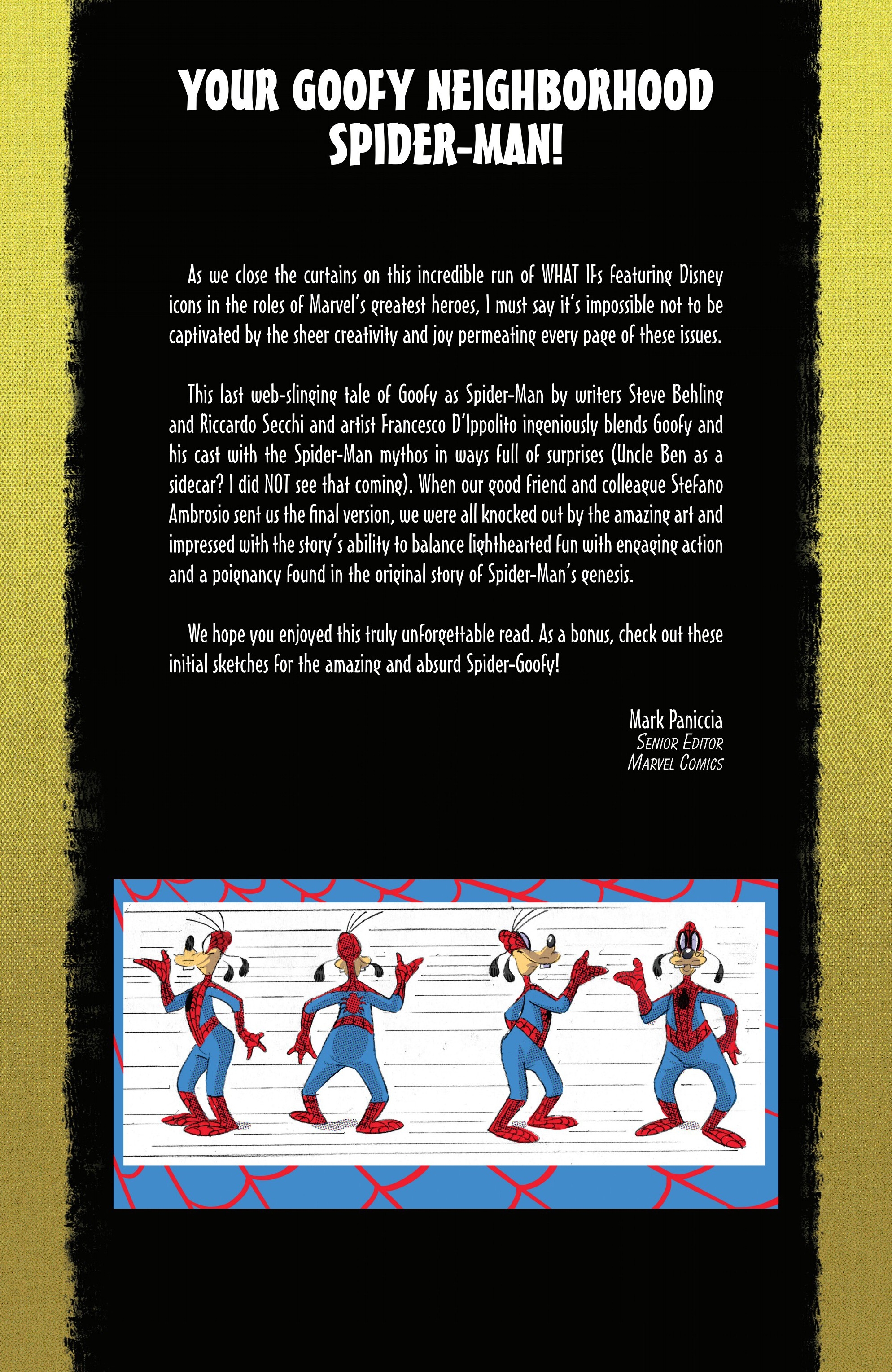 Read Marvel & Disney What If Goofy Became SpiderMan (2025) Manga Online