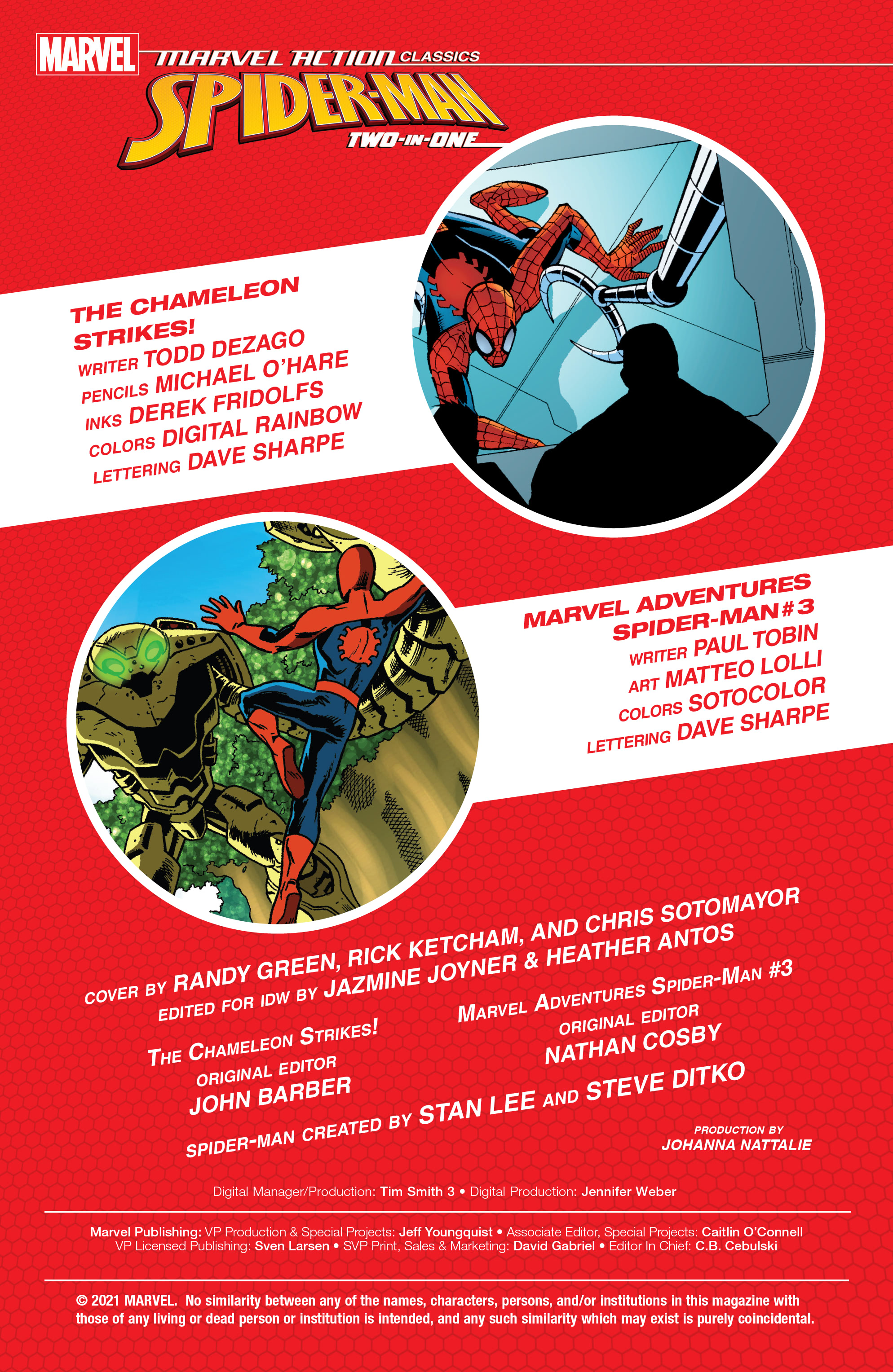 Read Marvel Action Classics SpiderMan Two in One (2019) Manga Online