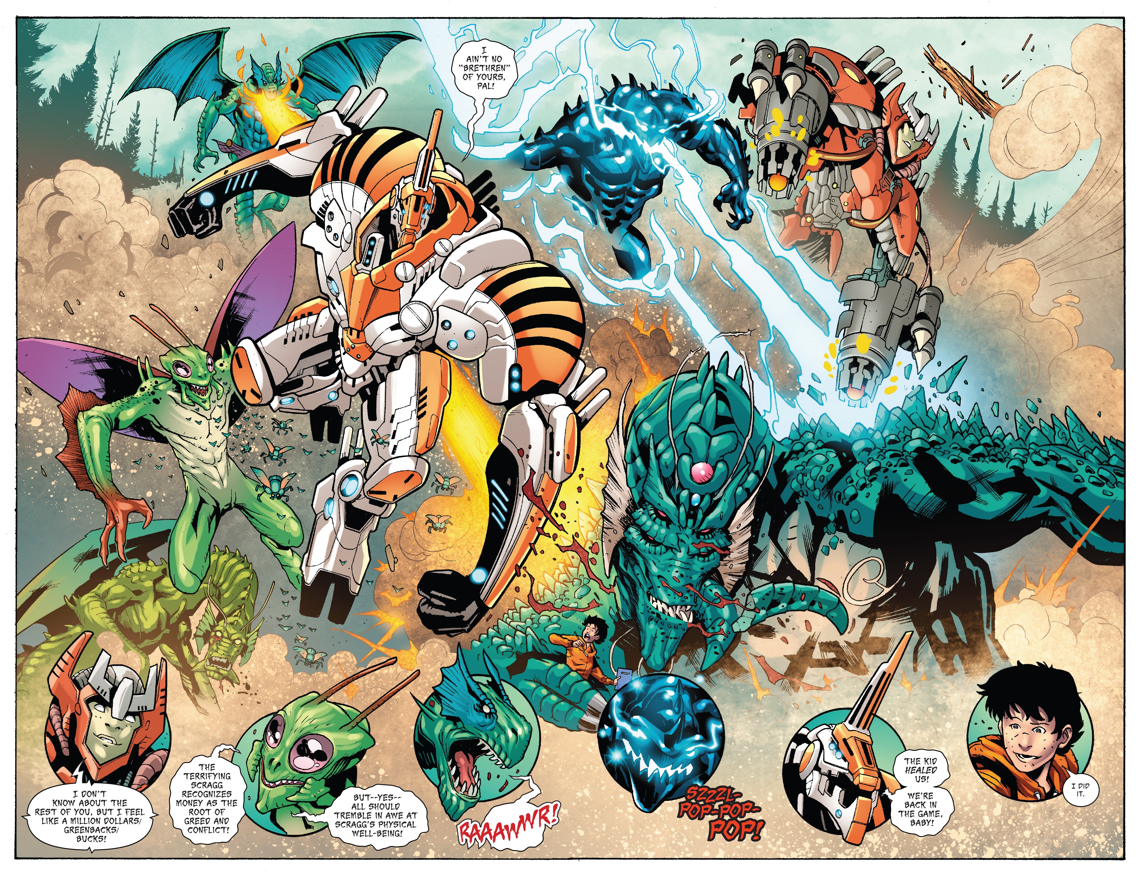 Read Monsters Unleashed (2018) Manga Online