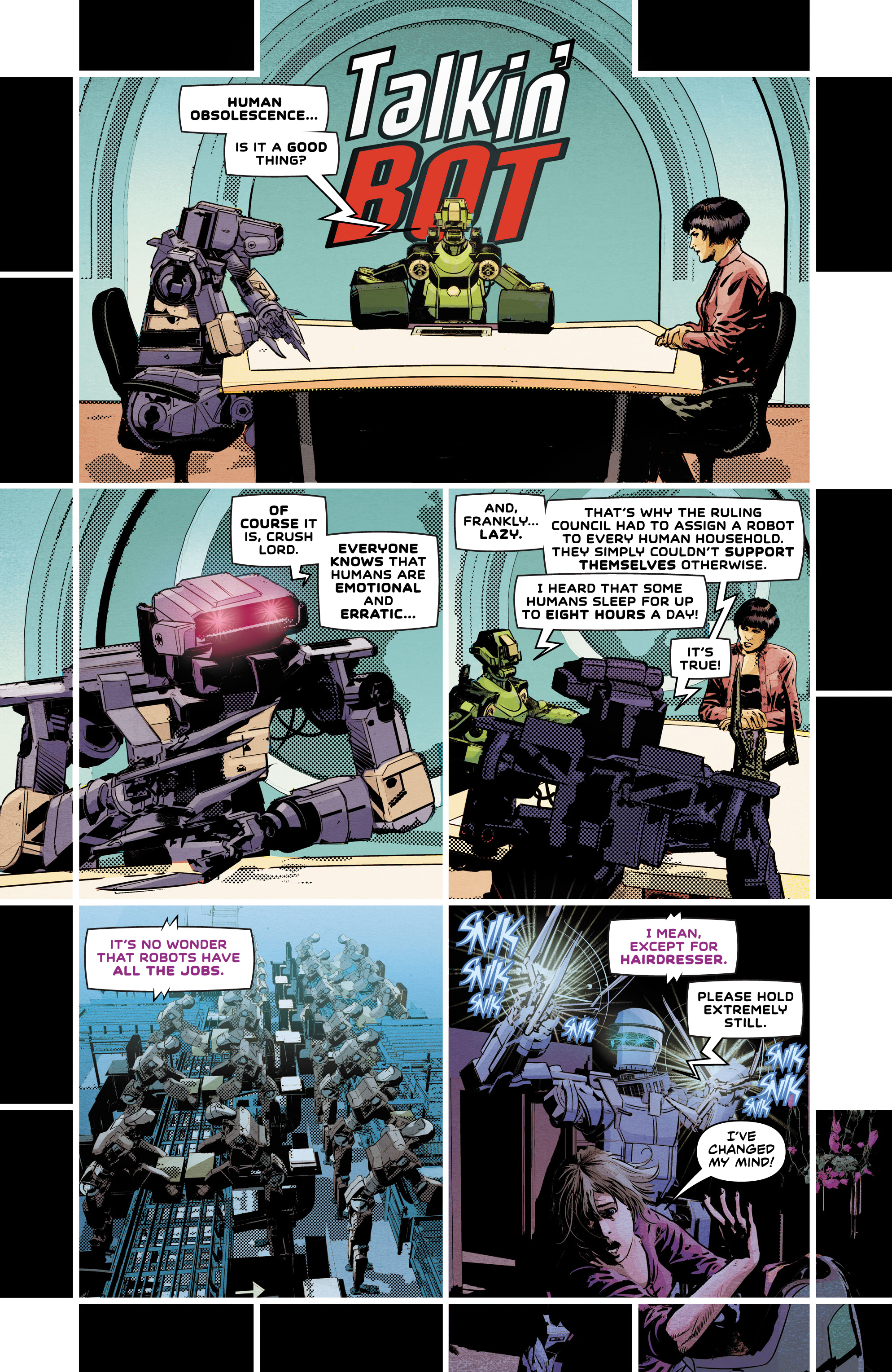 Read Not All Robots (2021) Manga Online