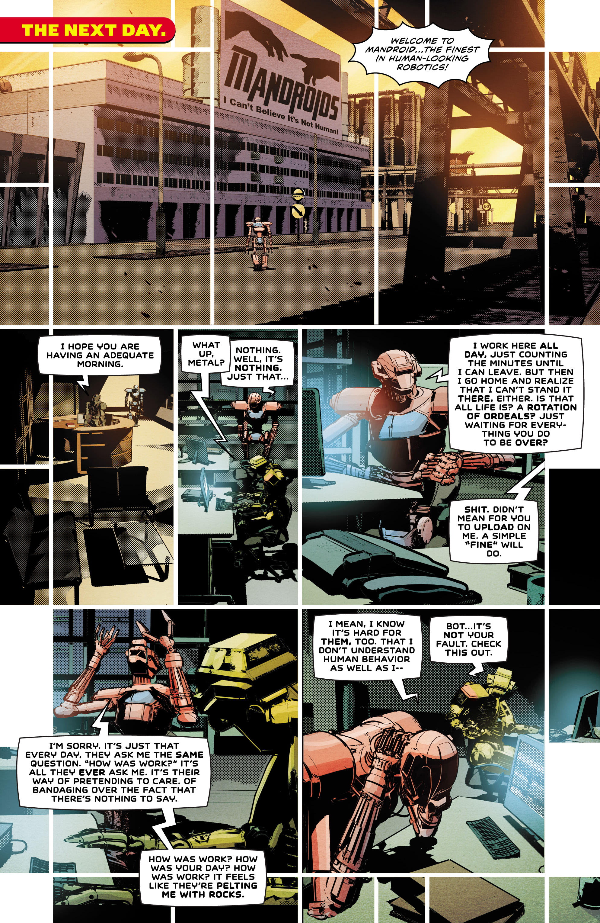 Read Not All Robots (2021) Manga Online