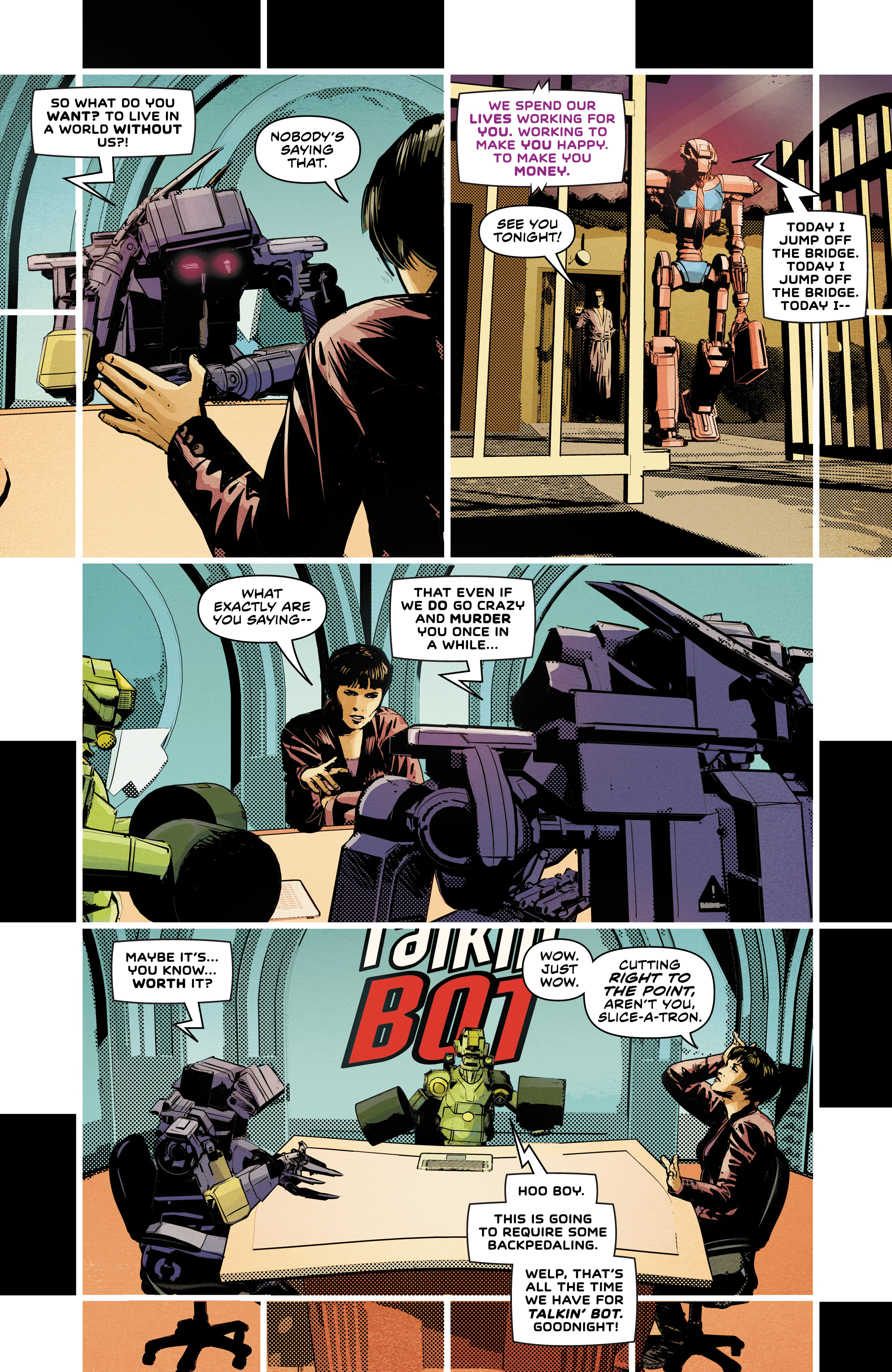 Read Not All Robots (2021) Manga Online