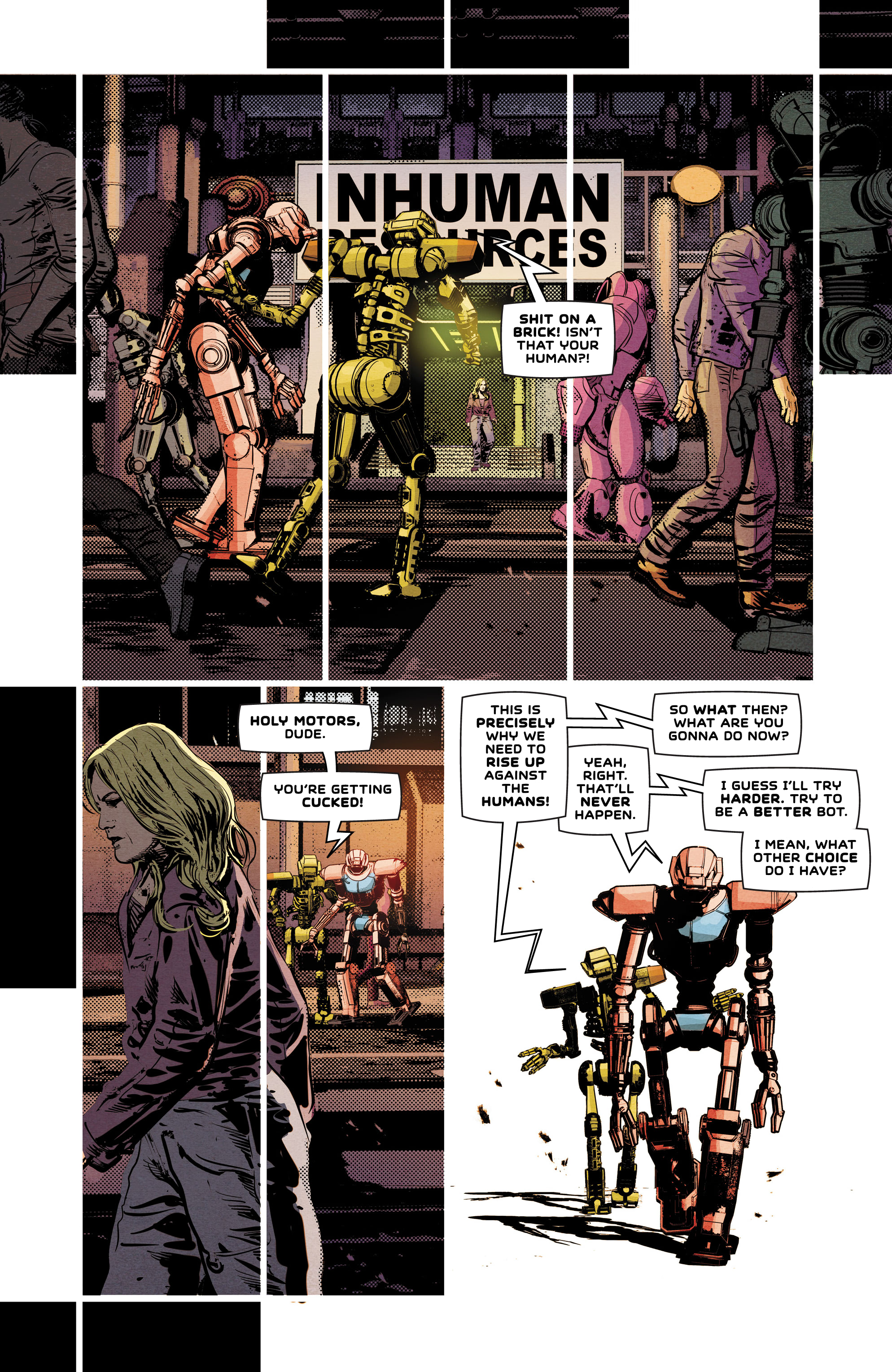 Read Not All Robots (2021) Manga Online