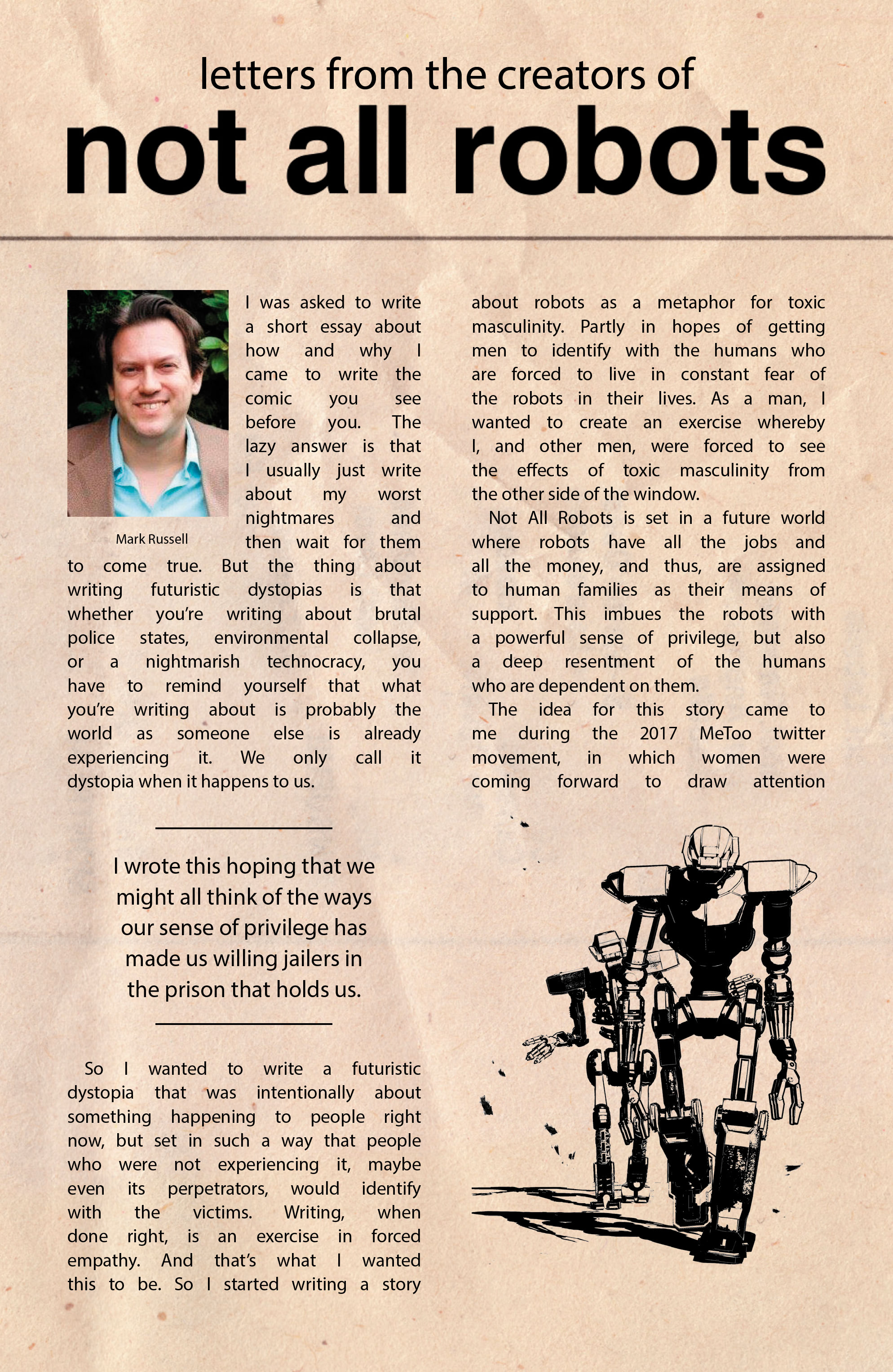 Read Not All Robots (2021) Manga Online