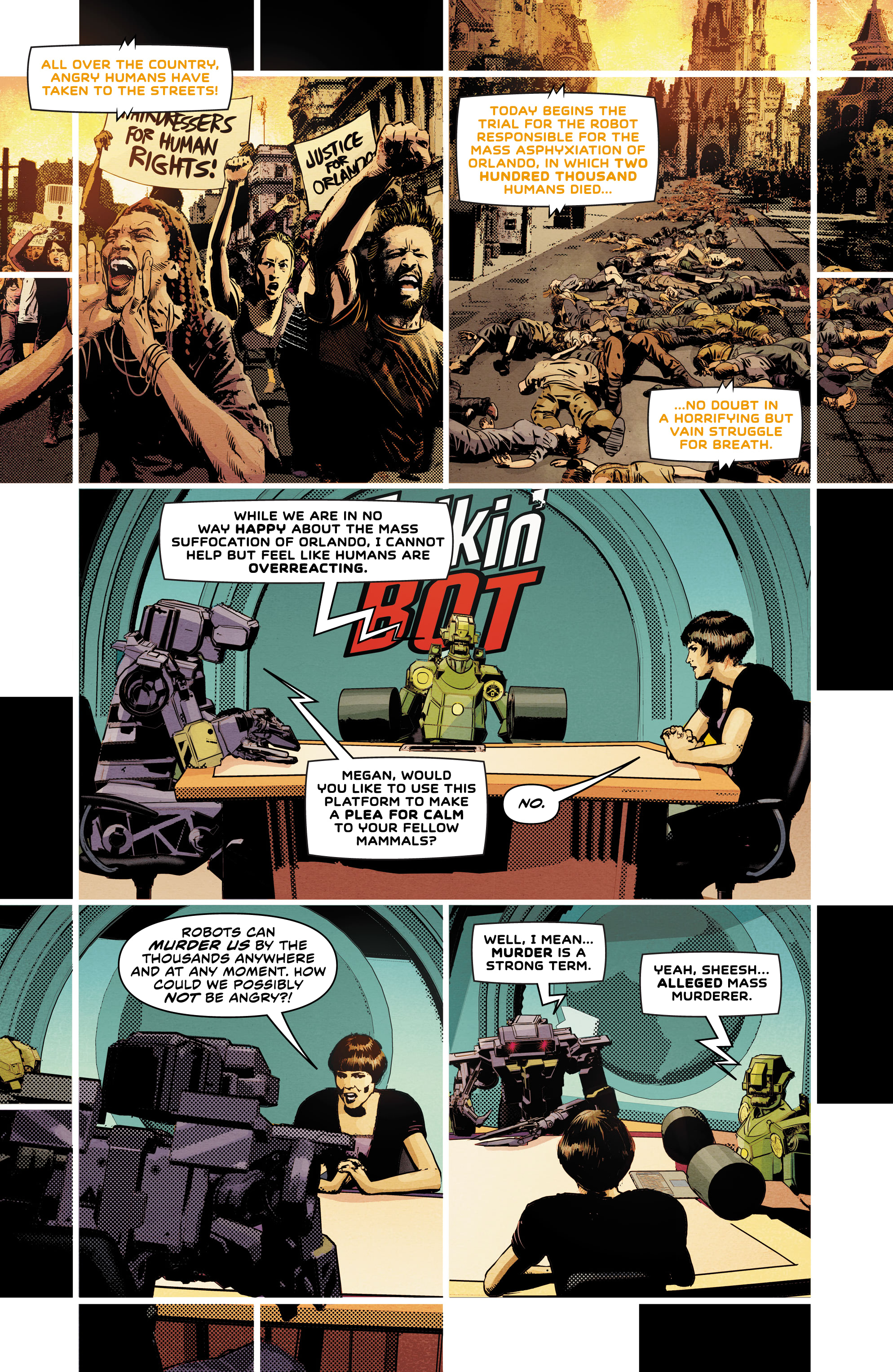 Read Not All Robots (2021) Manga Online