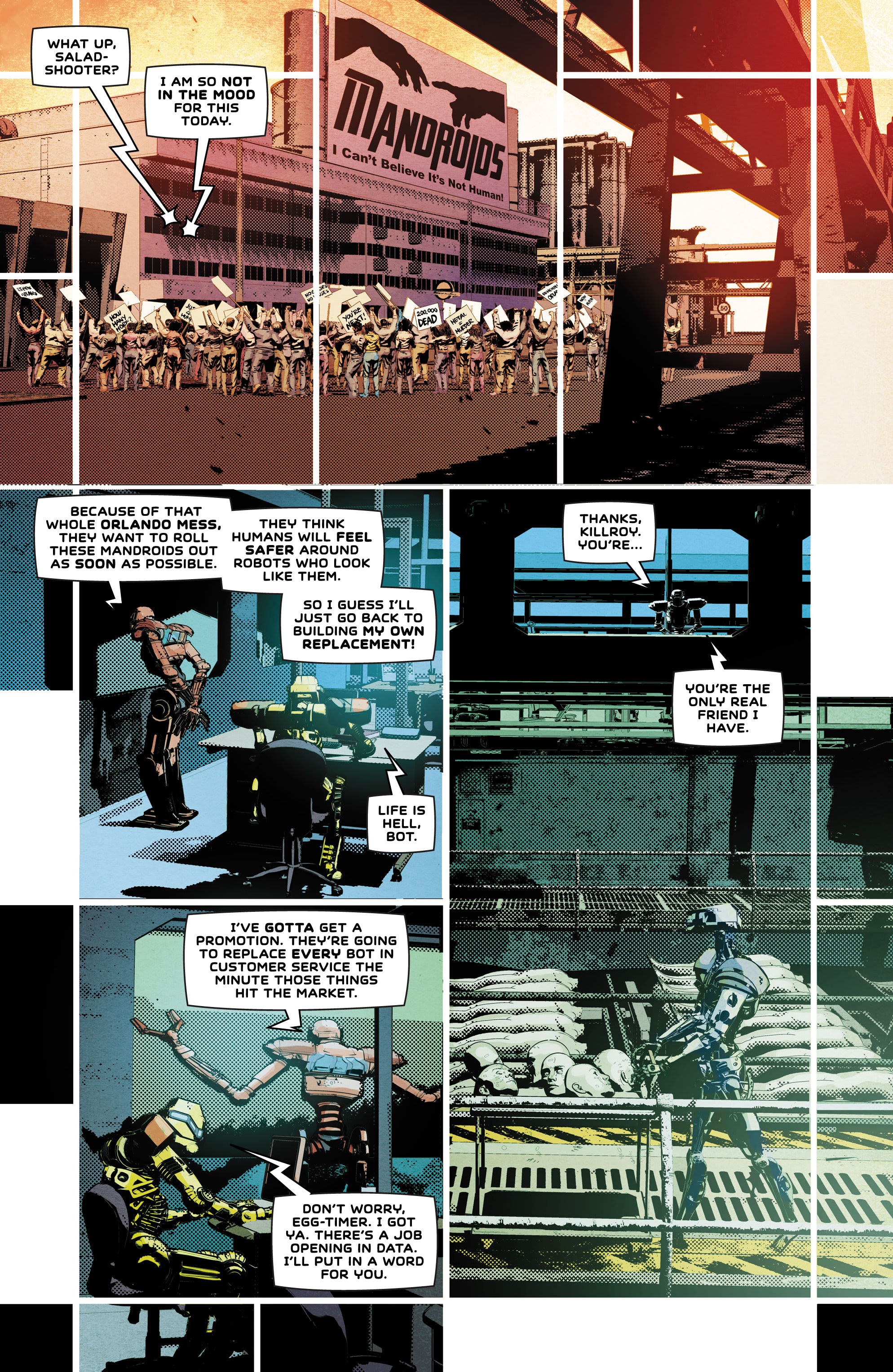 Read Not All Robots (2021) Manga Online