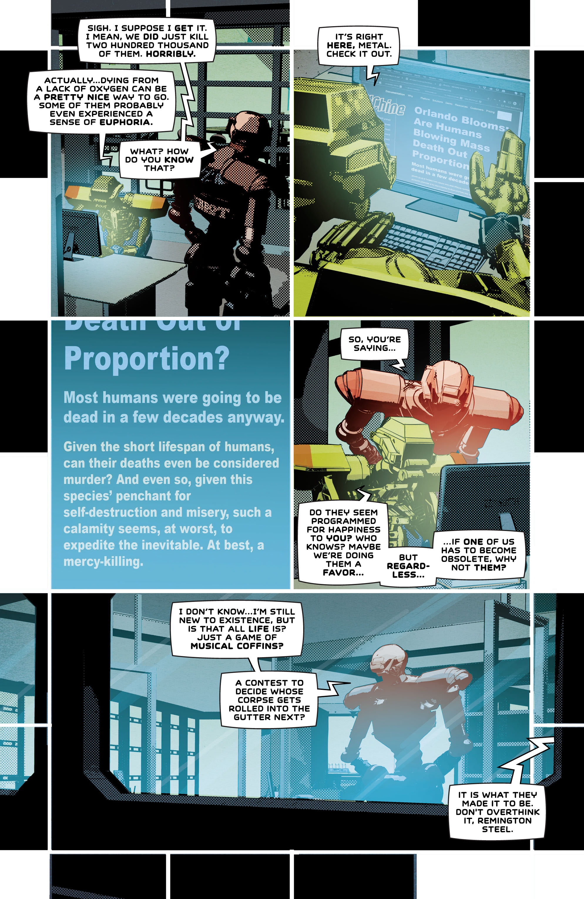 Read Not All Robots (2021) Manga Online