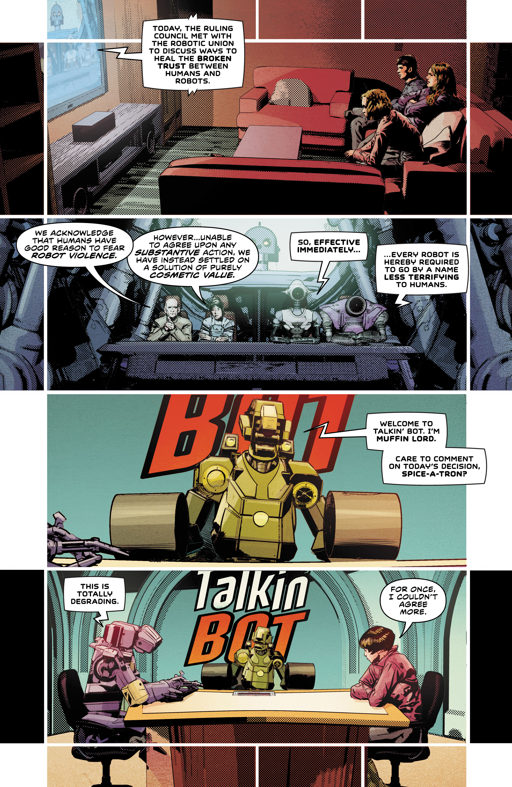 Read Not All Robots (2021) Manga Online