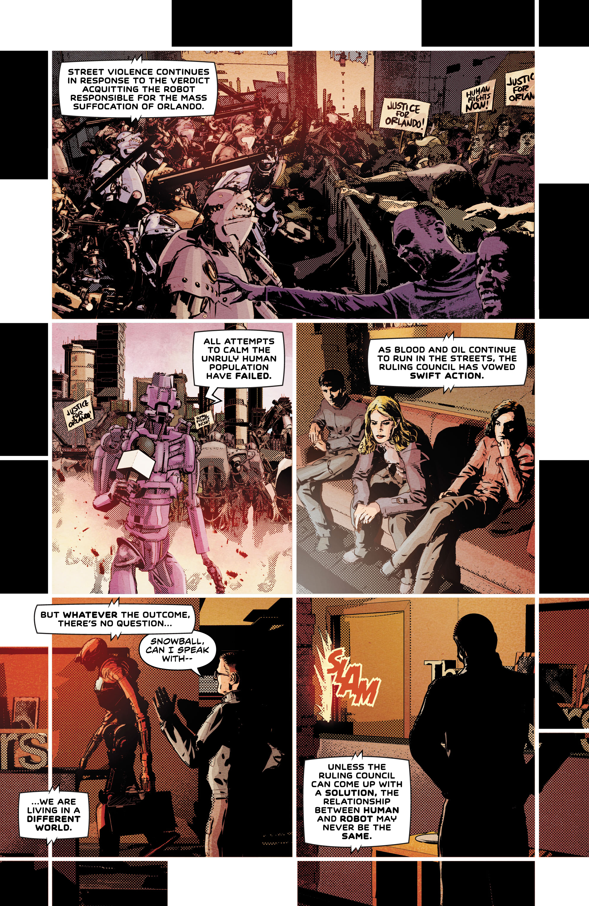 Read Not All Robots (2021) Manga Online