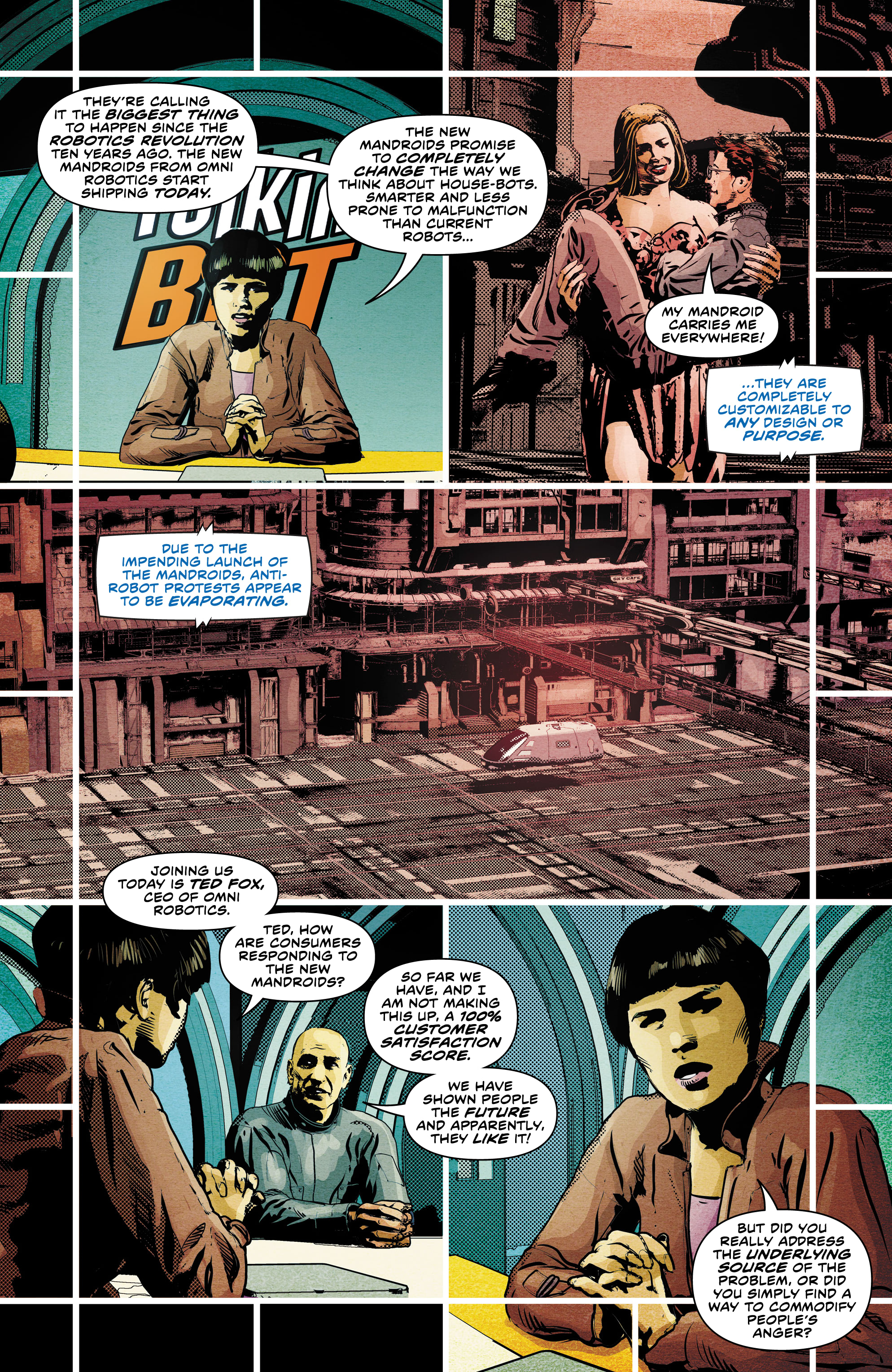 Read Not All Robots (2021) Manga Online