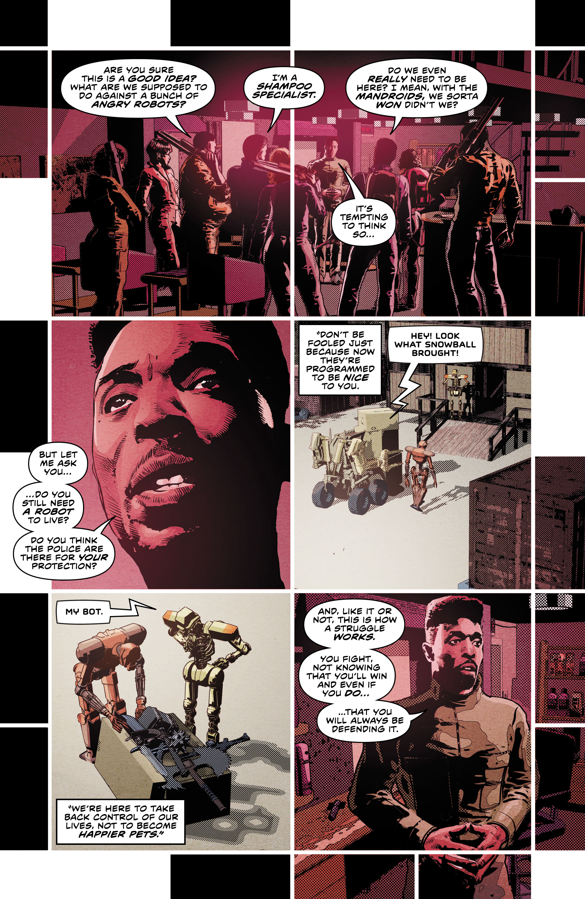 Read Not All Robots (2021) Manga Online