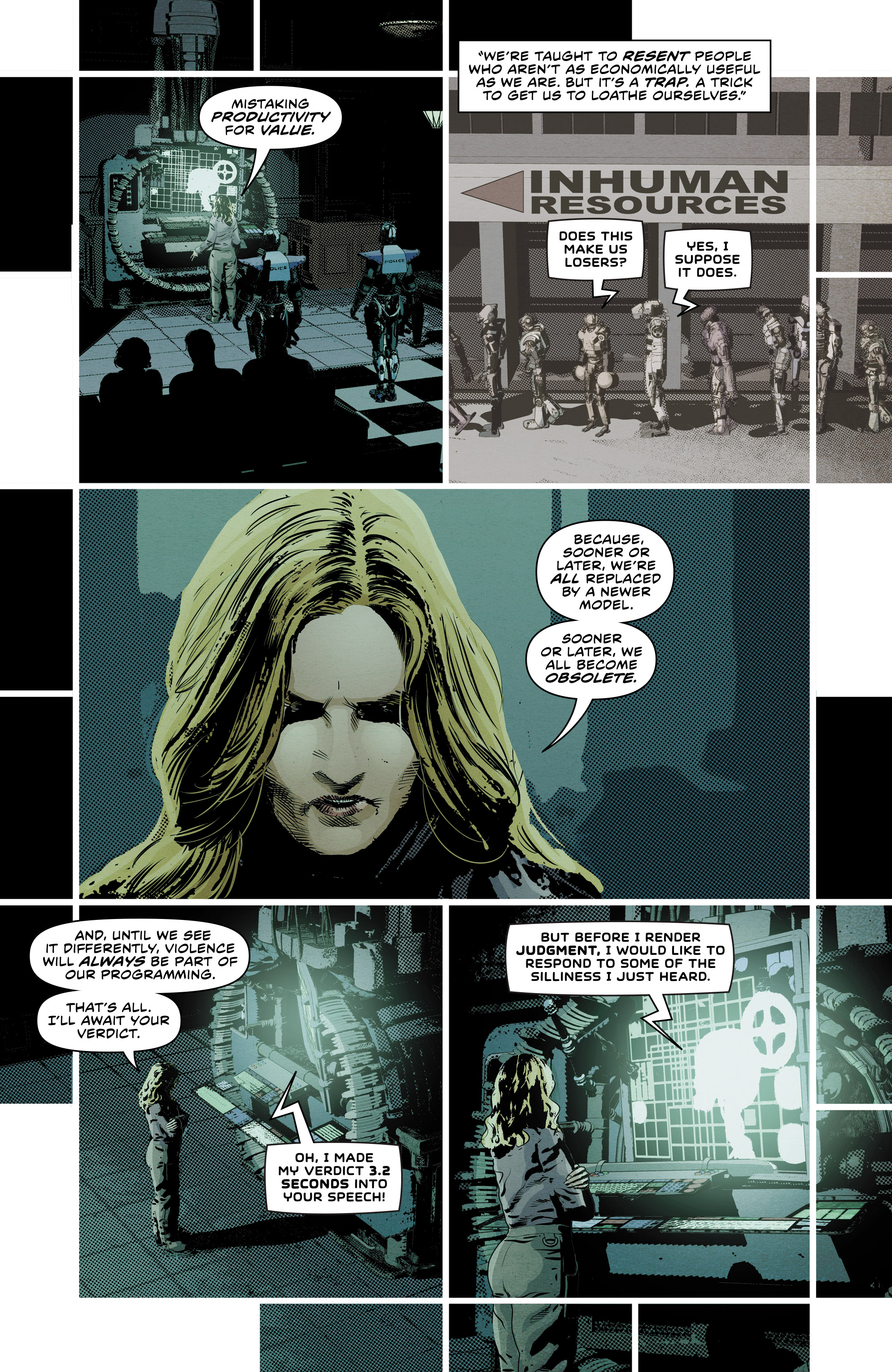 Read Not All Robots (2021) Manga Online