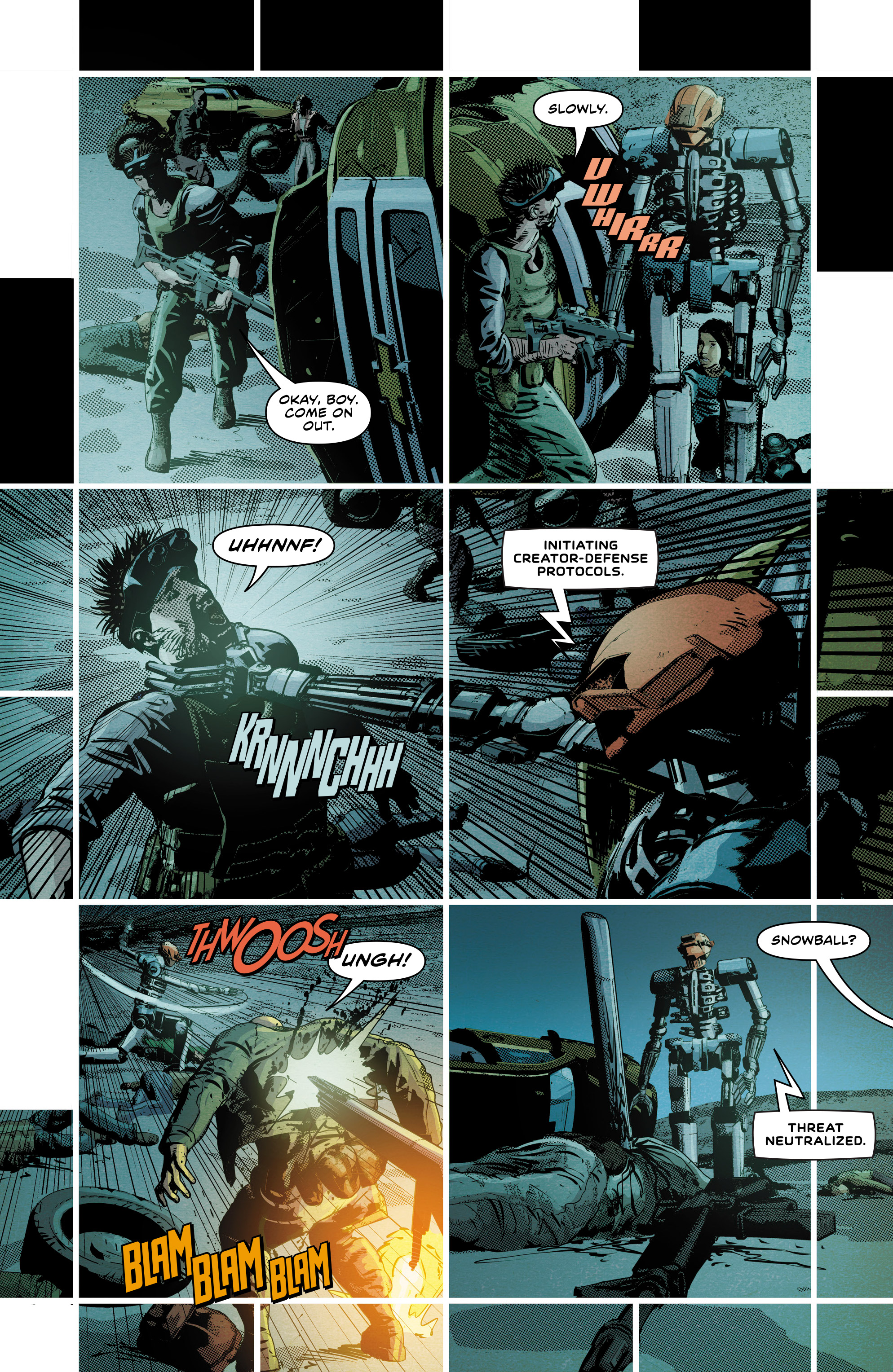 Read Not All Robots (2021) Manga Online