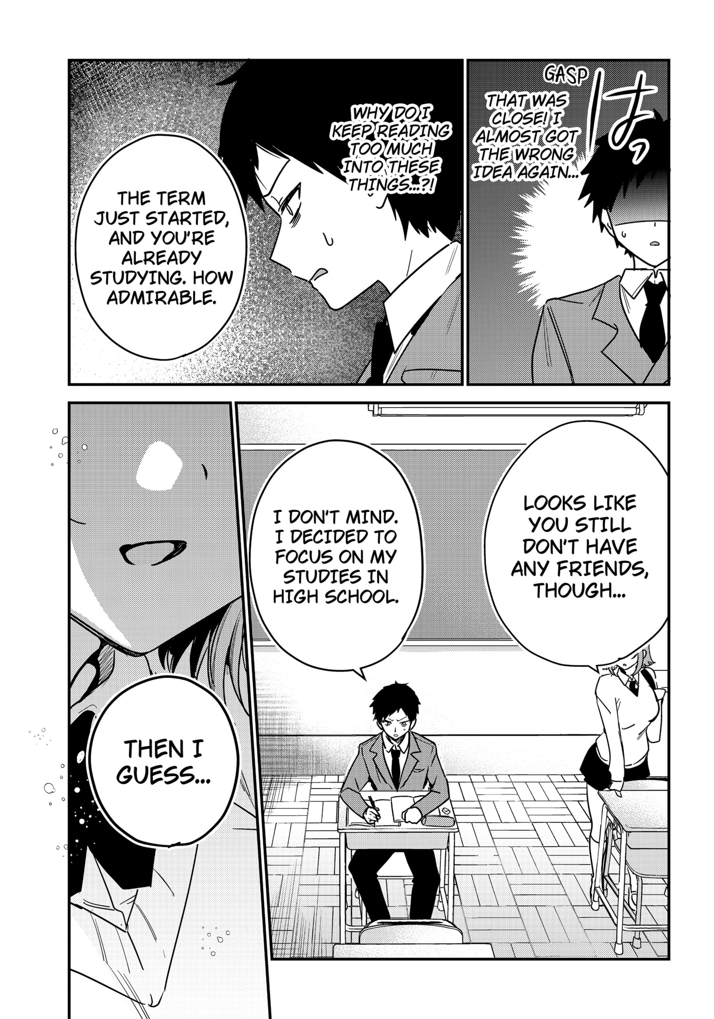 Read So you weren't into me Manga Online