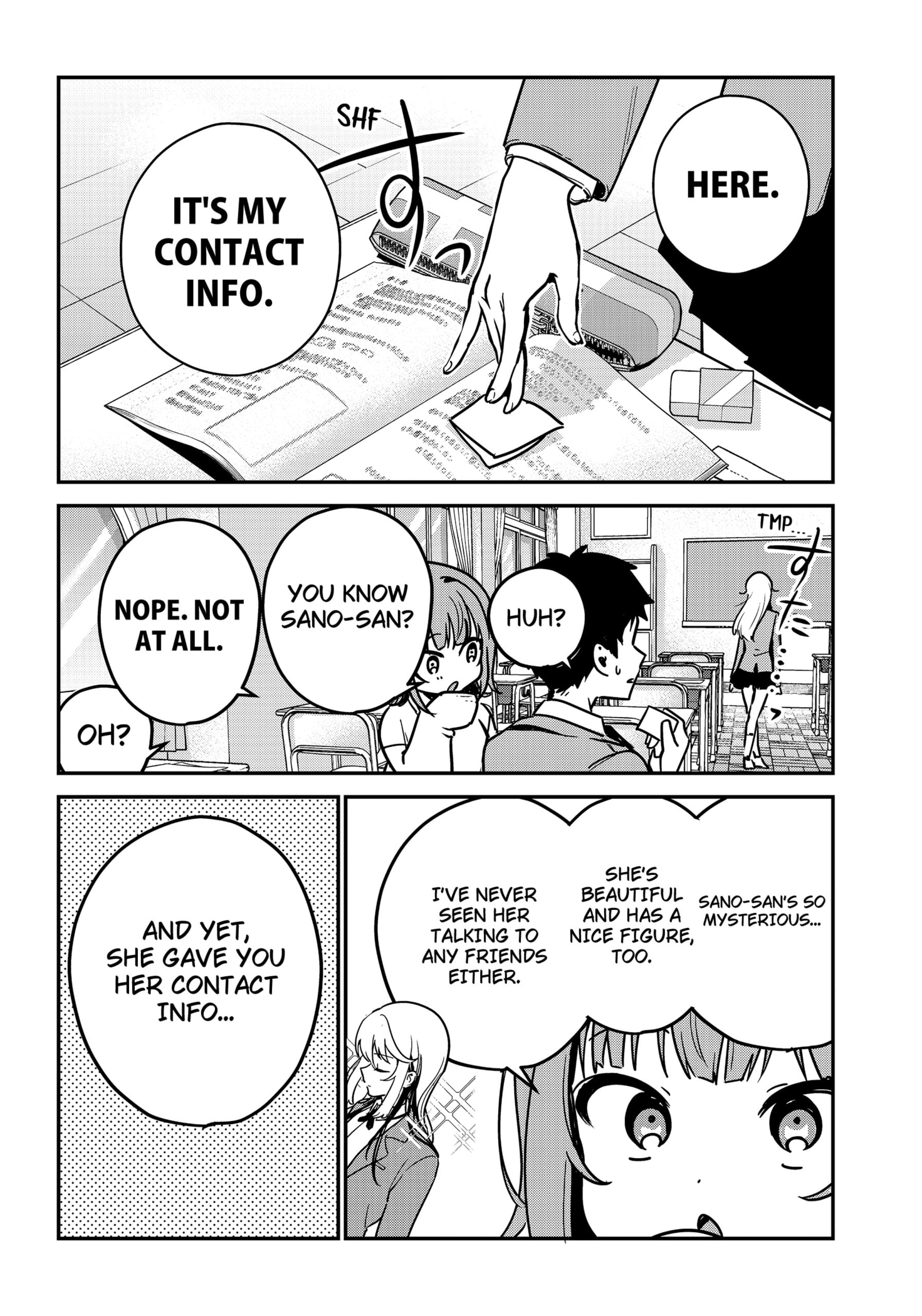 Read So you weren't into me Manga Online