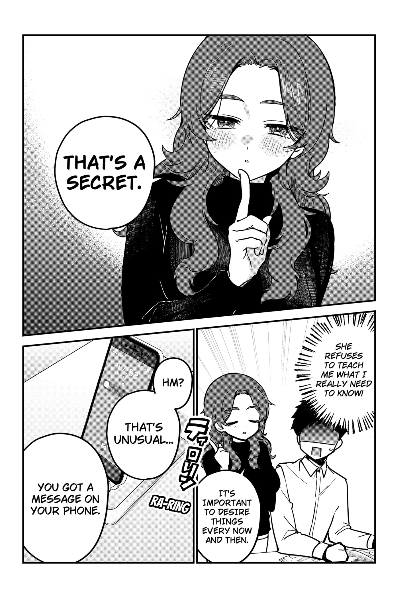 Read So you weren't into me Manga Online