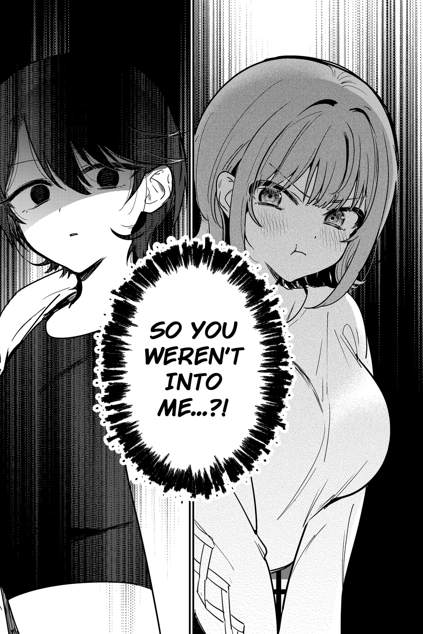 Read So you weren't into me Manga Online