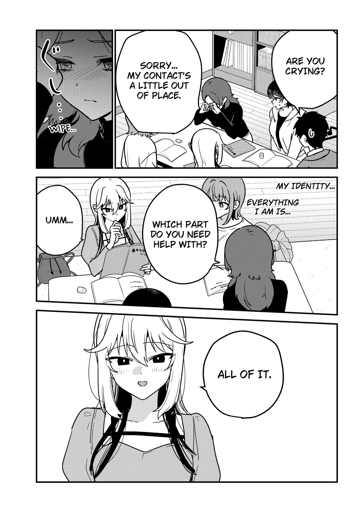 Read So you weren't into me Manga Online